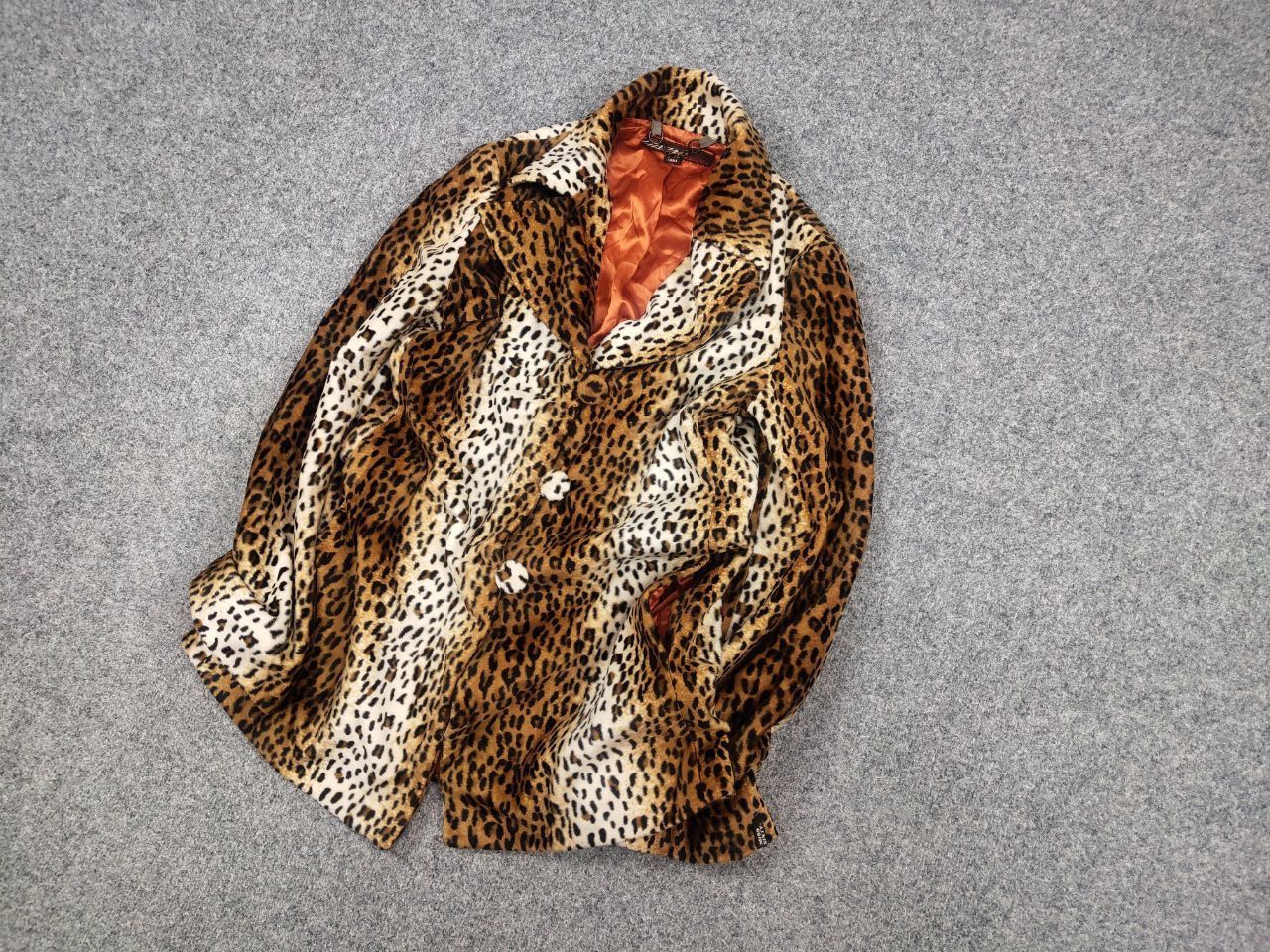 Miss Sixty Miss Sixty luxury vintage Y2K Style Leopard Fur Coat Jacket Size S / US 4 / IT 40 - 4 Thumbnail