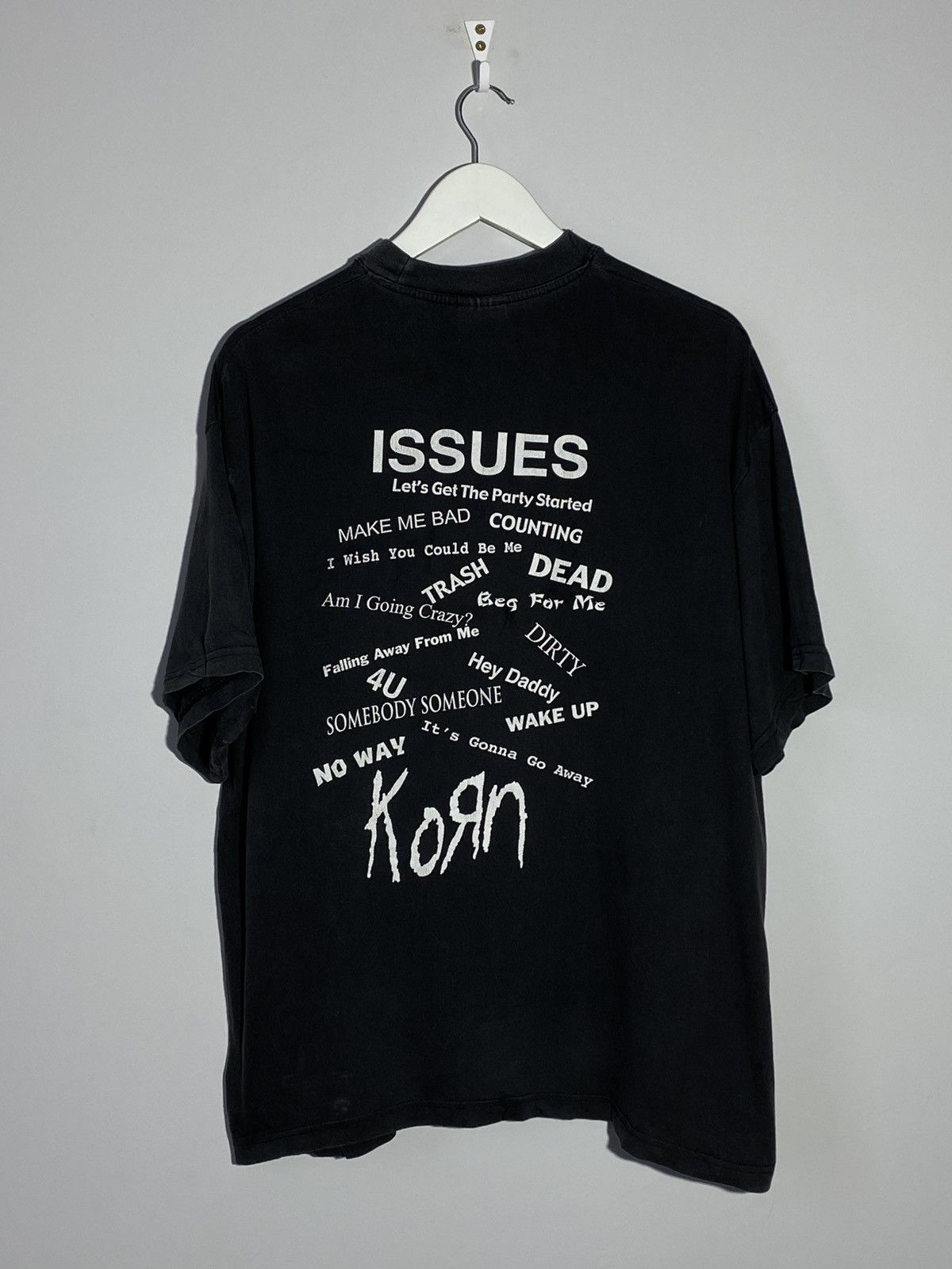 Band Tees Korn Issues Rock Metal Band T-shirt Rare Vintage 90s Size US L / EU 52-54 / 3 - 2 Thumbnail