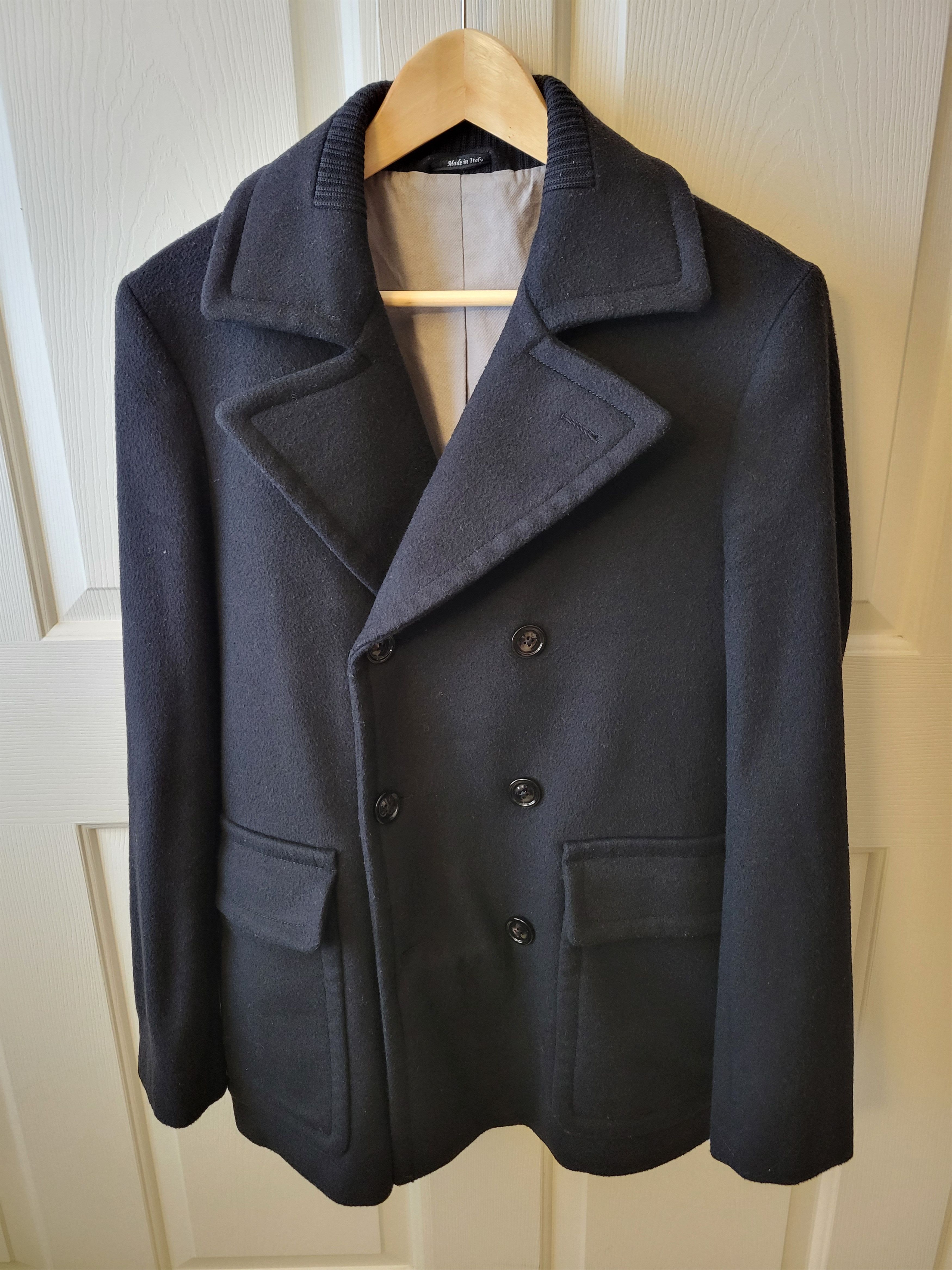 Maison margiela peacoat deals