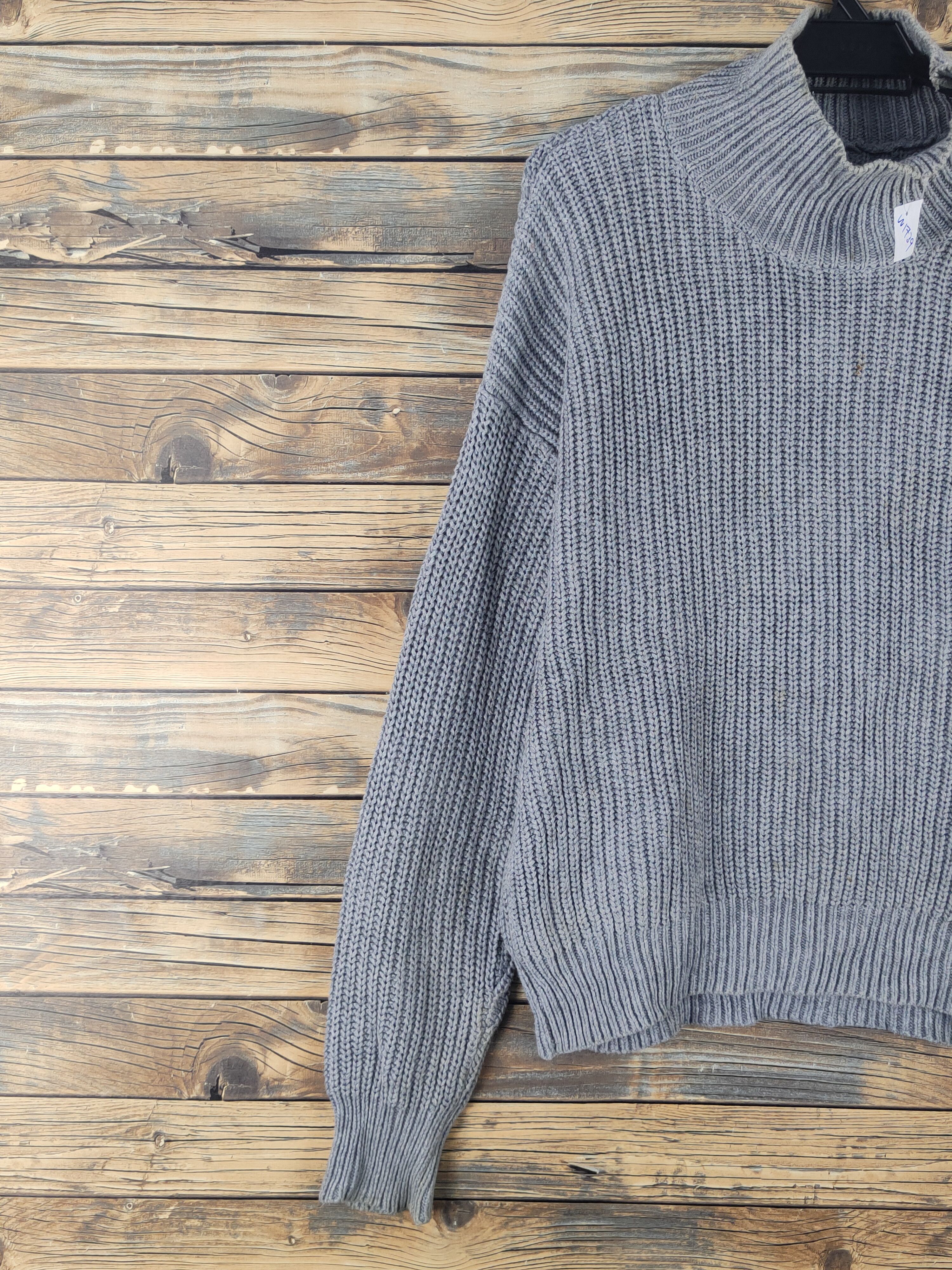 Japanese Brand Nostalgia Gray Knitwear Sweatshirts #W1739 Size US M / EU 48-50 / 2 - 3 Thumbnail