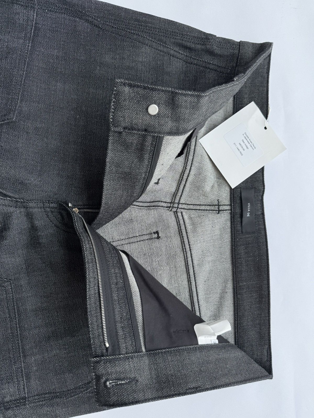 Vuja De VUJADE Double Knee Pants in Japanese Denim Size US 34 / EU 50 - 8 Thumbnail