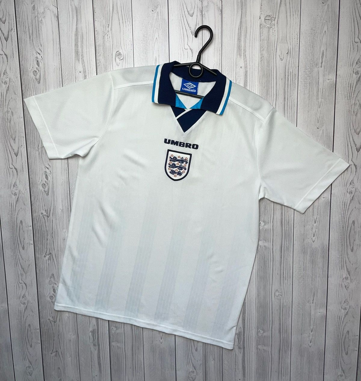 Vintage Vintage England soccer polo retro rare size XXL Size US XXL / EU 58 / 5 - 1 Thumbnail