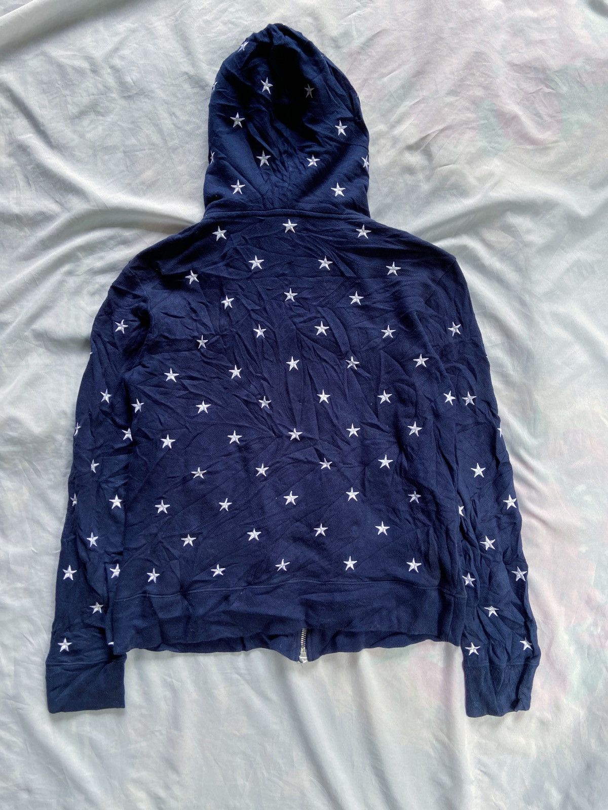 semanticdesign JAPANESE UKNOWN BRAND EMBROIDERY STARS ZIP HOODIE Size US S / EU 44-46 / 1 - 11 Thumbnail
