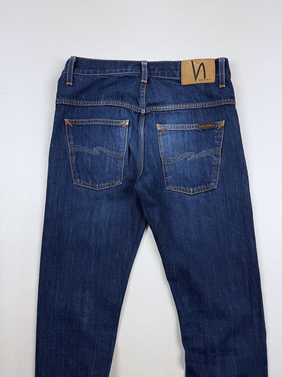 Nudie Jeans Nudie Jeans Co. Thin Finn Org.Dry Heavy Selvage Denim Jeans Size US 30 / EU 46 - 15 Thumbnail