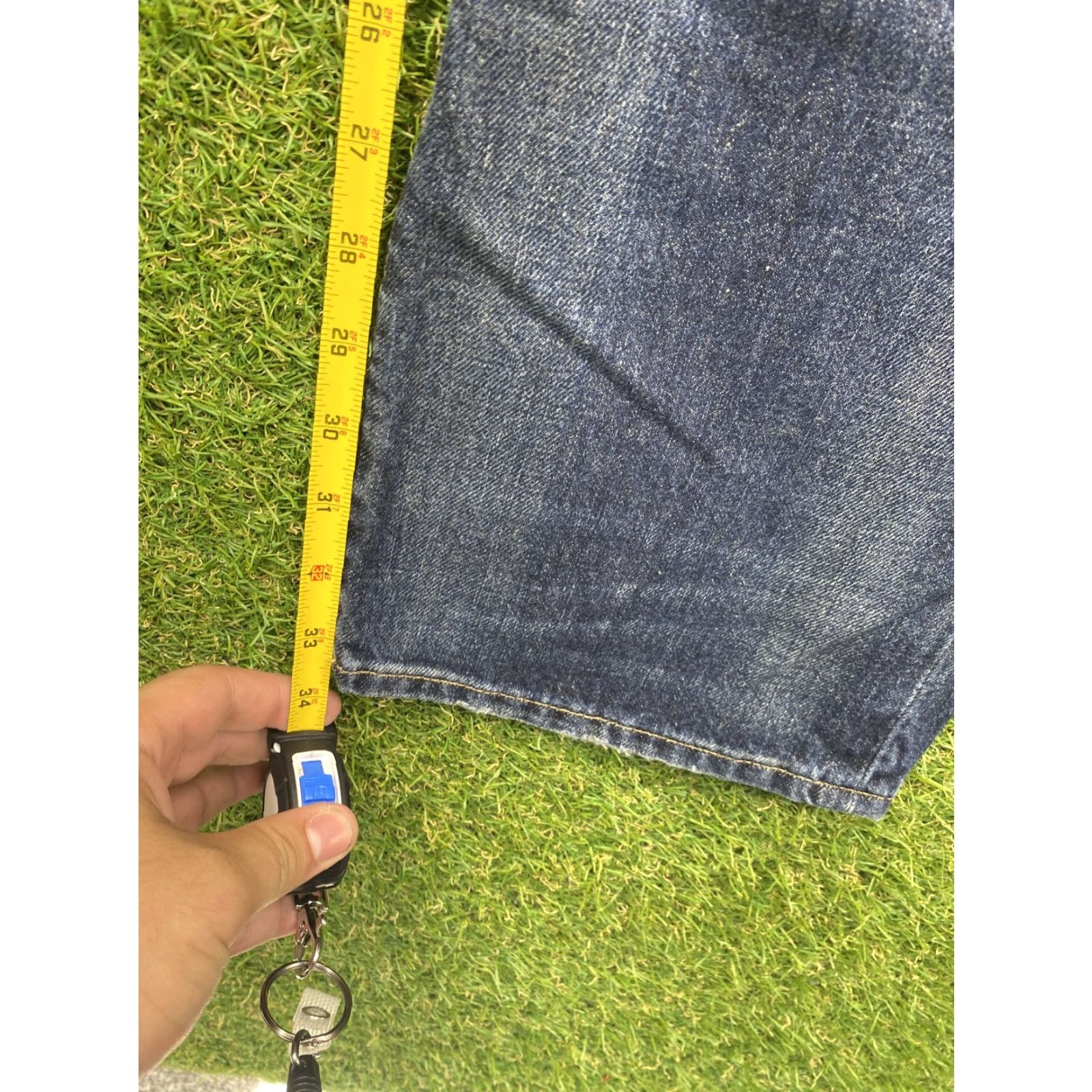 Polo Ralph Lauren Polo Ralph Lauren Jeans Mens 36x34 Blue Denim Straight Leg RL Embroidered Logo Size US M / EU 48-50 / 2 - 7 Thumbnail