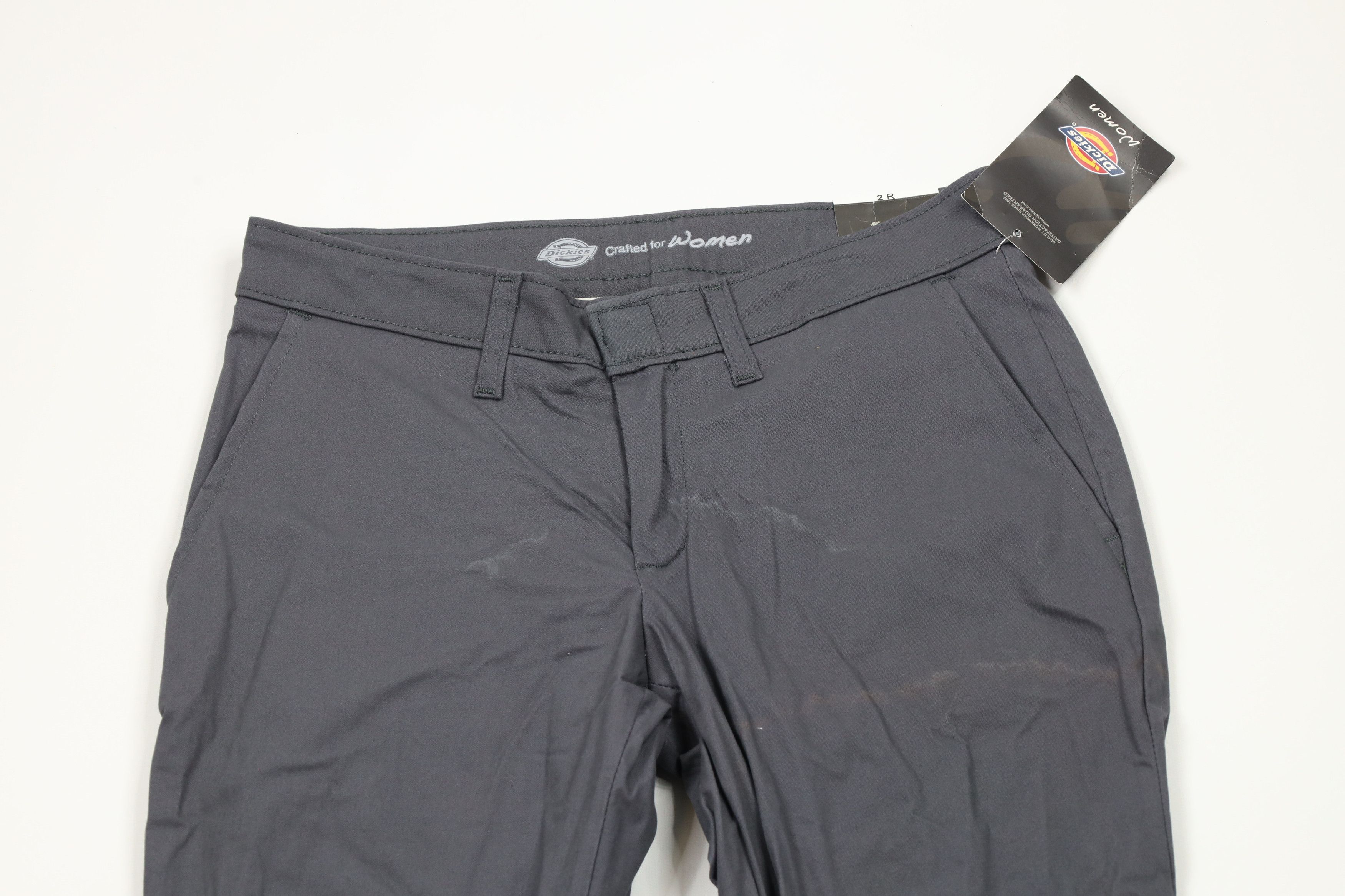 Dickies × Vintage Deadstock Vintage Y2K Dickies Flared Boot Cut Twill Pants Size 26" / US 2 / IT 38 - 2 Thumbnail