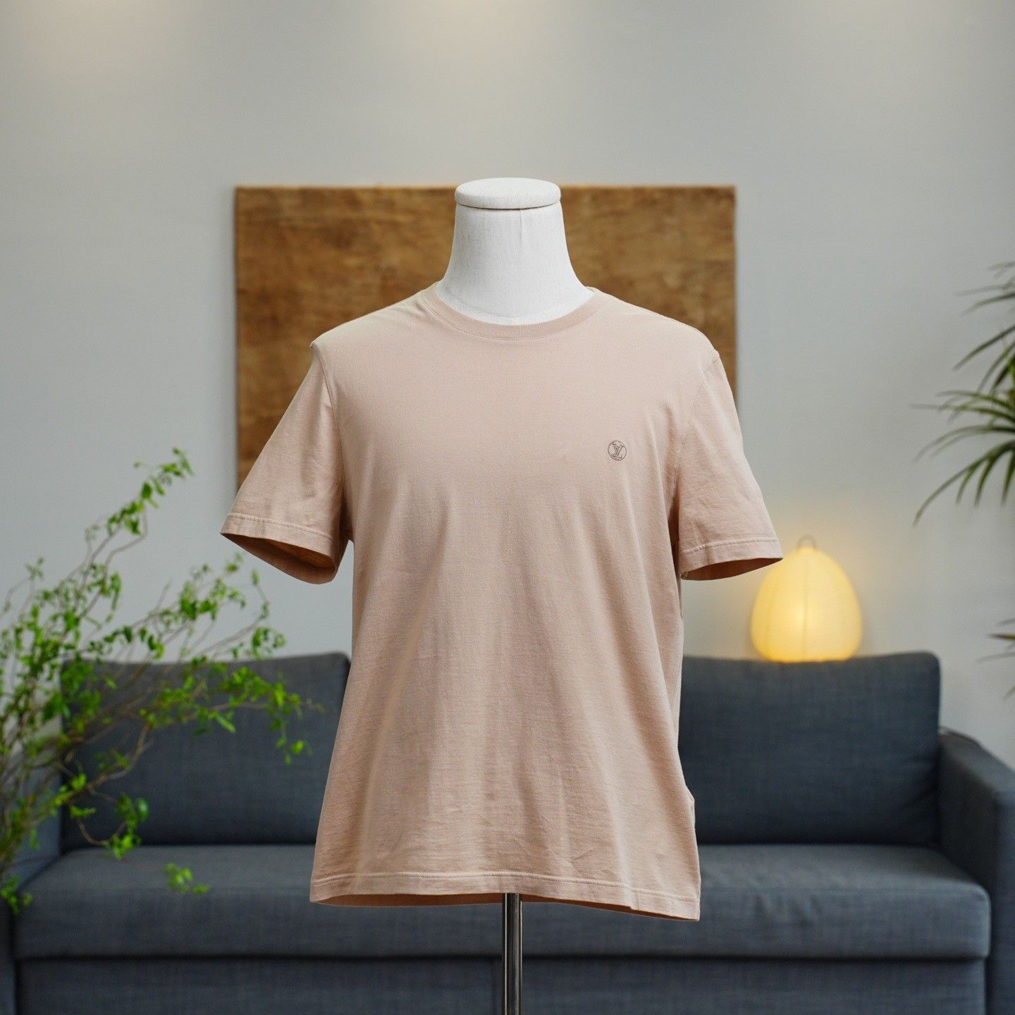 Louis Vuitton Louis Vuitton Retro Embroidered Brown T-Shirt L Women Size L / US 10 / IT 46 - 1 Thumbnail