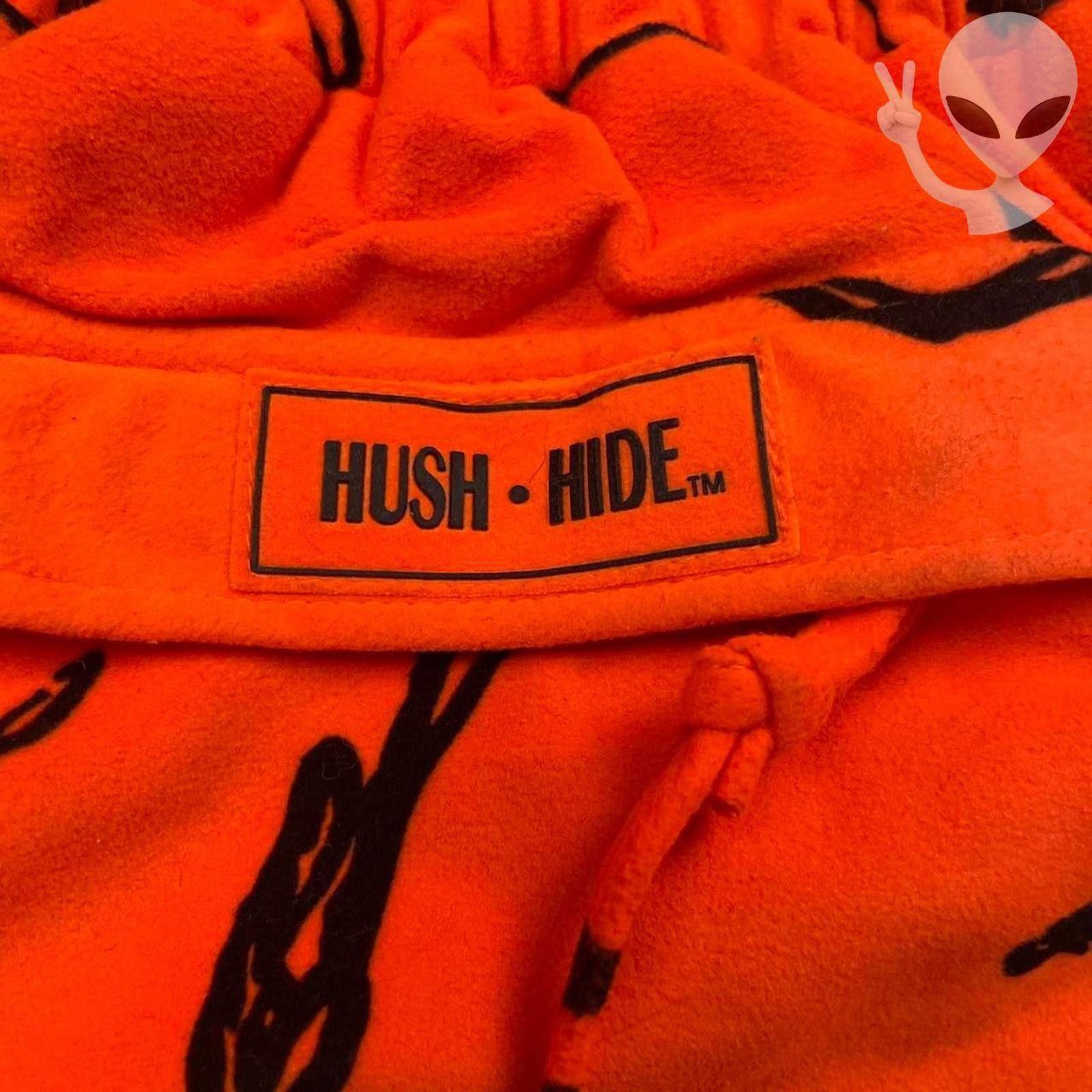 Errolson Hugh Gamehide Hush Hide Pants Large Blaze Orange Camo Hunting Size US 34 / EU 50 - 4 Thumbnail