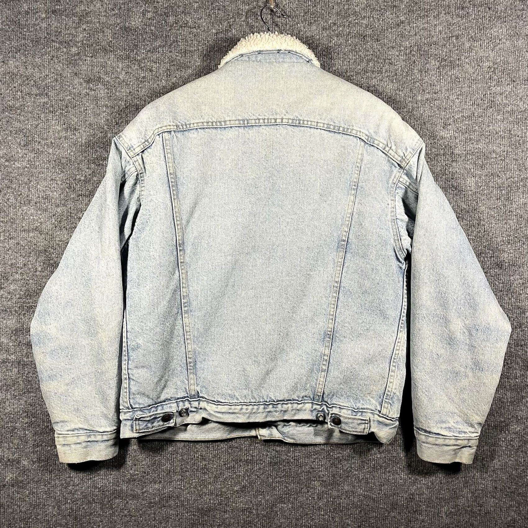 Levi's VINTAGE Levi's Denim Jacket Mens M Blue 1982 USA Sherpa Lined Denim Jacket Size US M / EU 48-50 / 2 - 6 Thumbnail