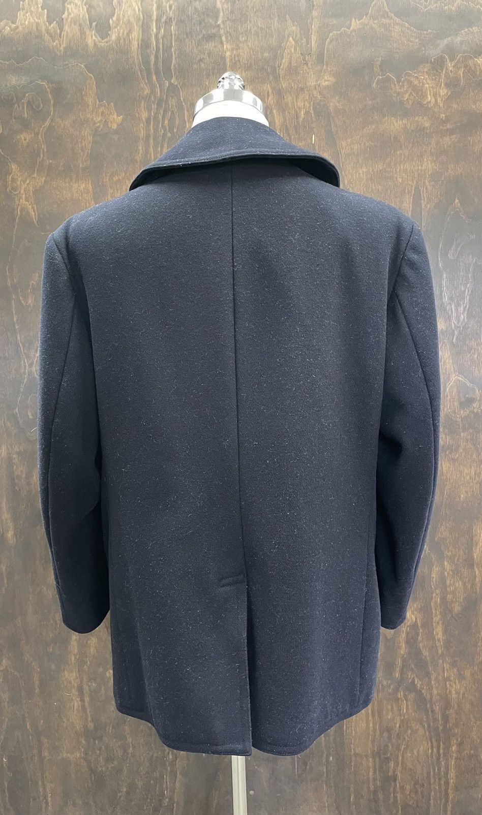 RRL Ralph Lauren Melton Wool Peacoat Size US XL / EU 56 / 4 - 6 Thumbnail