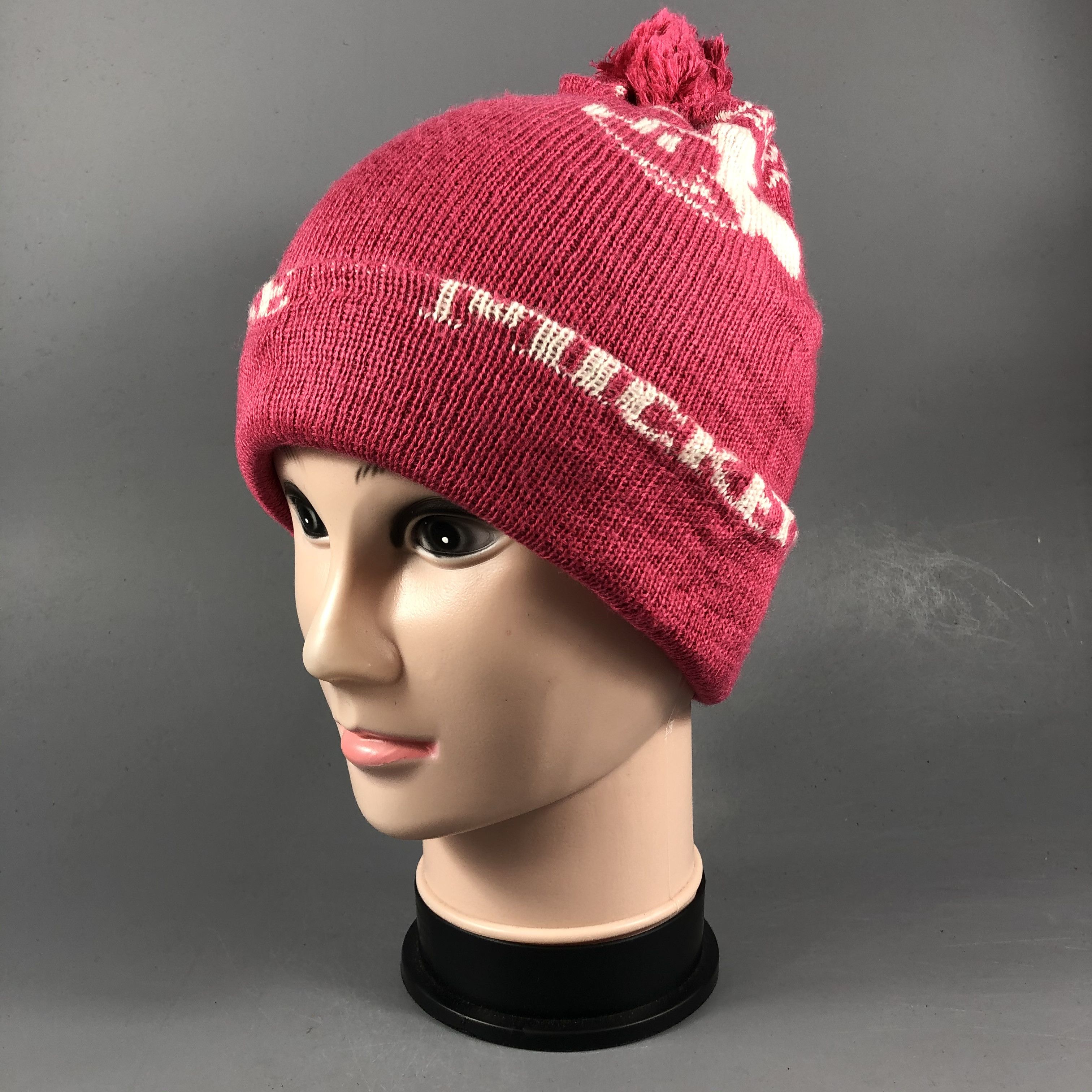 Japanese Brand × Mickey Mouse Mickey x Cross Beanie Snow Cap Hat Size ONE SIZE - 2 Thumbnail