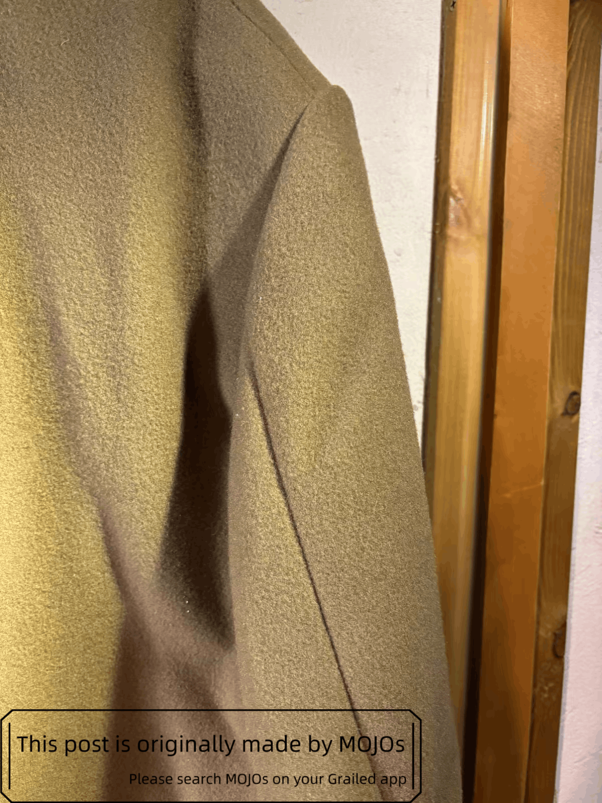 Lemaire Sz 50 Lemaire OS Wool Coat mojos572626 Size US M / EU 48-50 / 2 - 6 Thumbnail