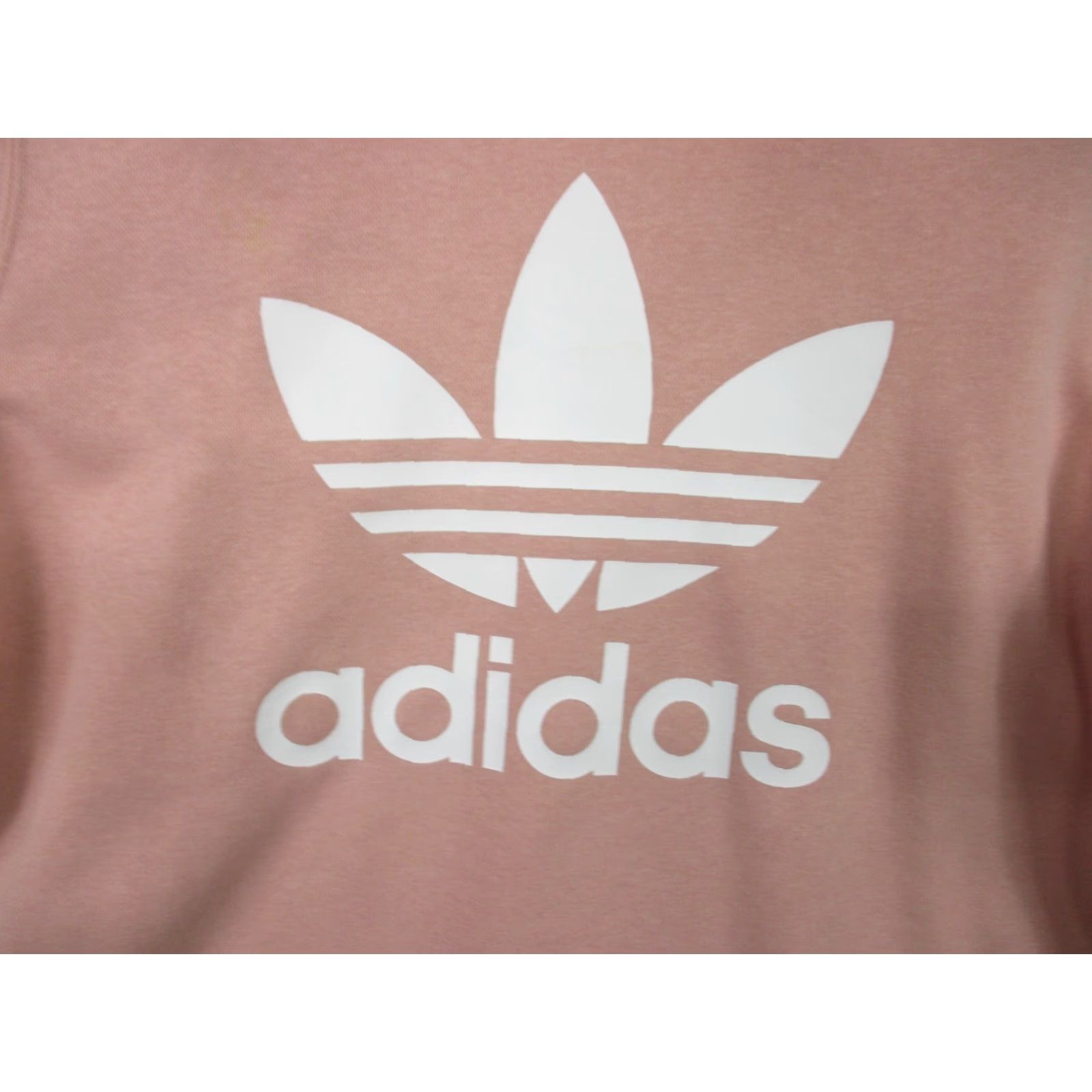 Adidas Adidas Hoodie Women Medium Pink Trefoil Logo Sweatshirt Size M / US 6-8 / IT 42-44 - 2 Thumbnail