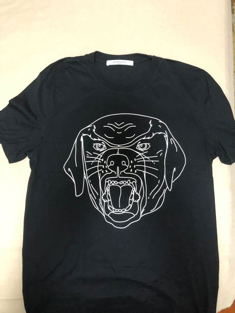Givenchy Givenchy Dog Head T-Shirt Size US M / EU 48-50 / 2 - 1 Thumbnail