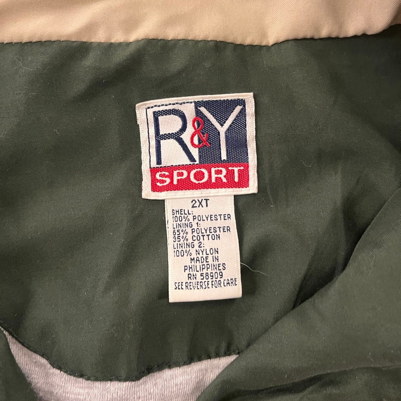 Nike Green wind breaker Size L / US 10 / IT 46 - 2 Thumbnail