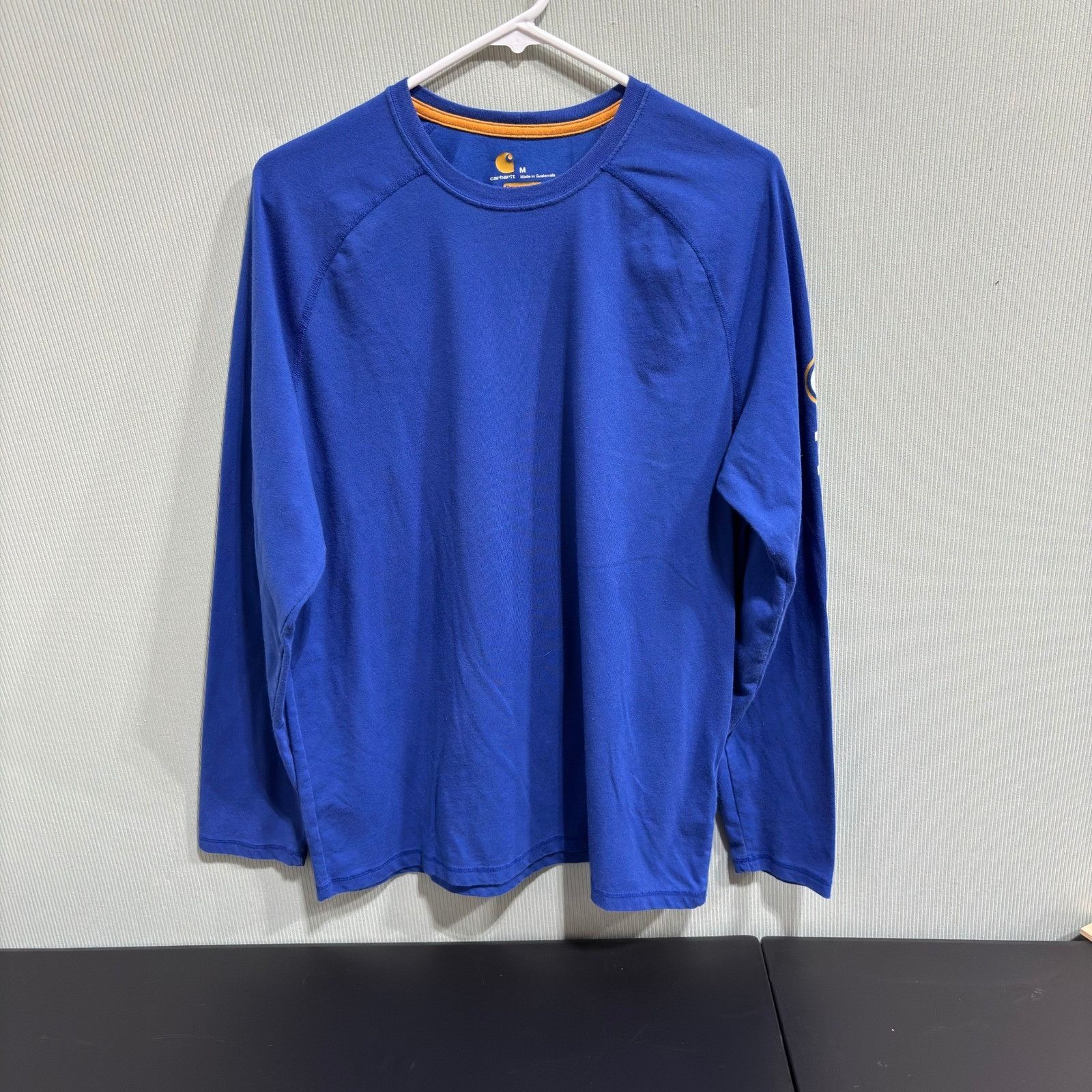 Carhartt Carhartt Force Relaxed Fit Long Sleeve T Shirt Blue Mens Siz Size US M / EU 48-50 / 2 - 1 Thumbnail