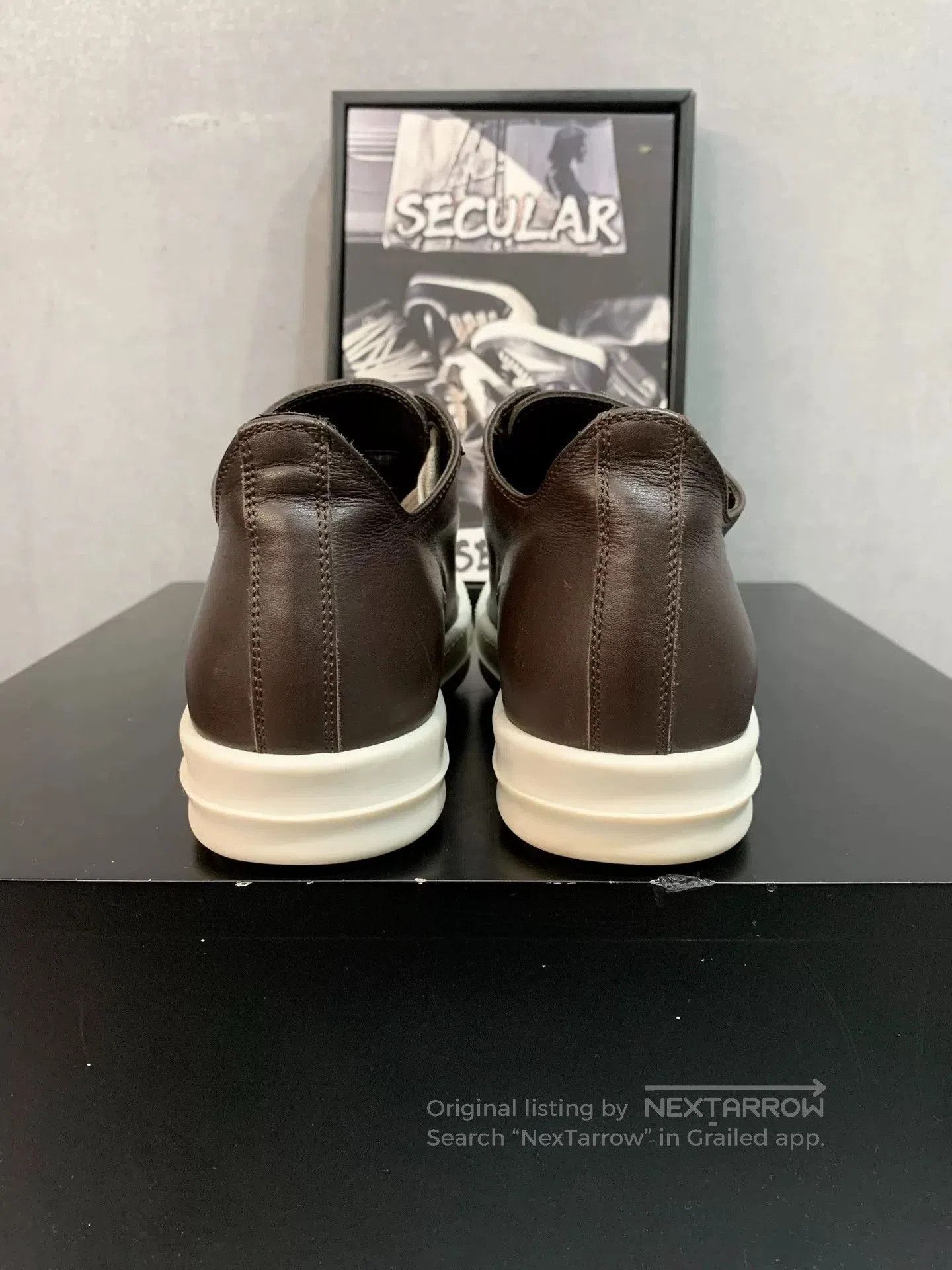 Rick Owens Rick Owens Leather Low. Size US 4 / IT 34 - 7 Thumbnail