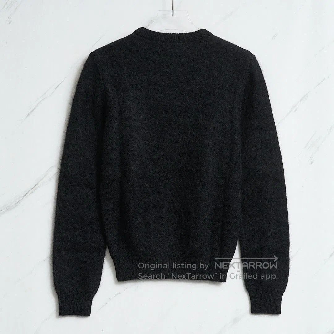 Saint Laurent Paris Saint Laurent Men's Black Crewneck Sweater. Size US M / EU 48-50 / 2 - 4 Thumbnail