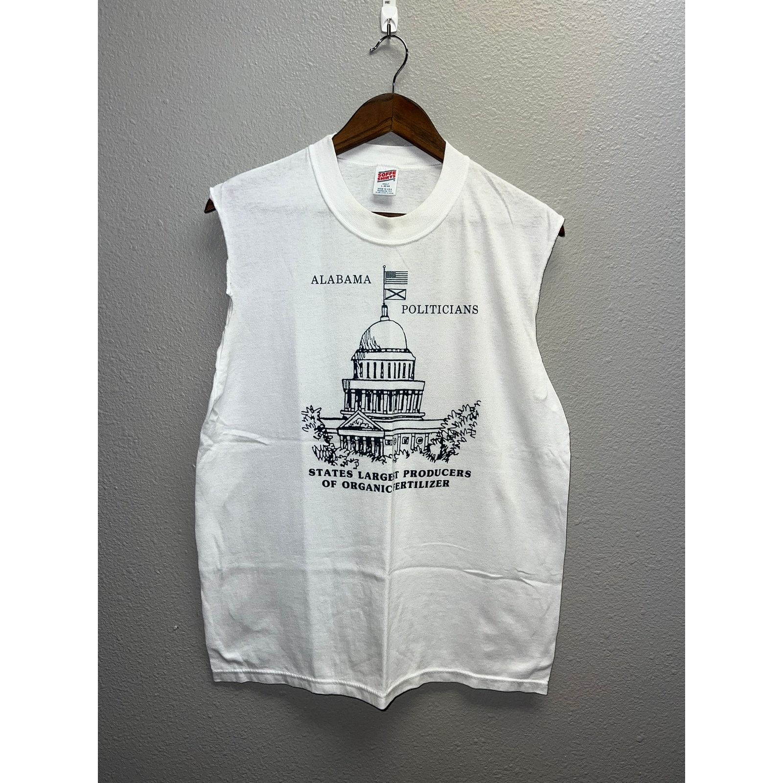 Vintage Vintage Politician Shirt Alabama Organic Fertilizer Tee VTG Size US L / EU 52-54 / 3 - 1 Thumbnail