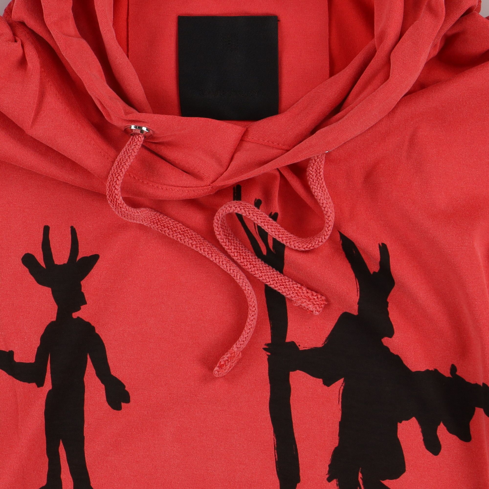 Givenchy x Josh Smith Red Devil 4G Logo Oversized Lightweight Hoodie Size US XXS / EU 40 - 4 Thumbnail