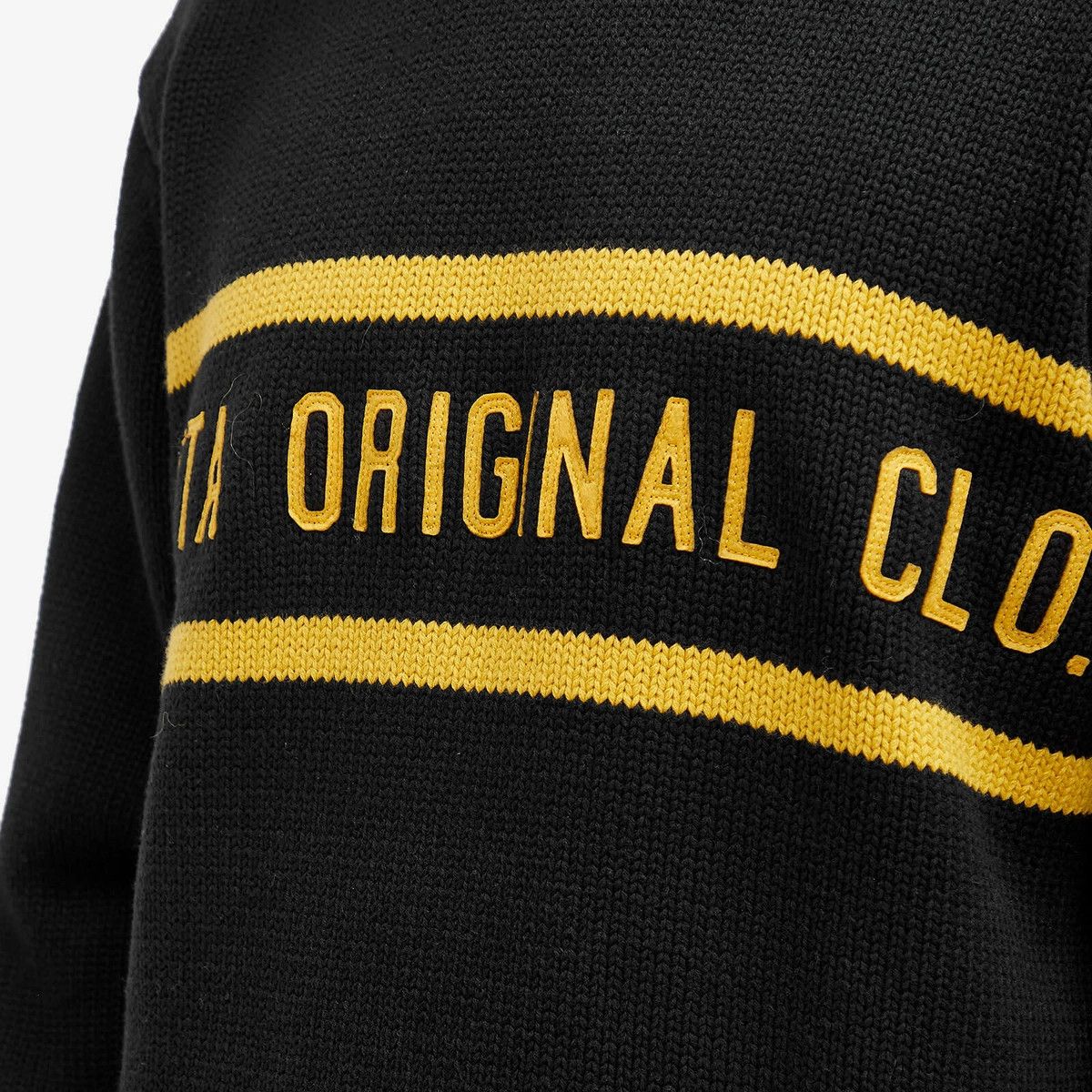 Patta o1mle0426 Patta Original Clothing Knitted Jumper in Black Size US XS / EU 42 / 0 - 5 Thumbnail
