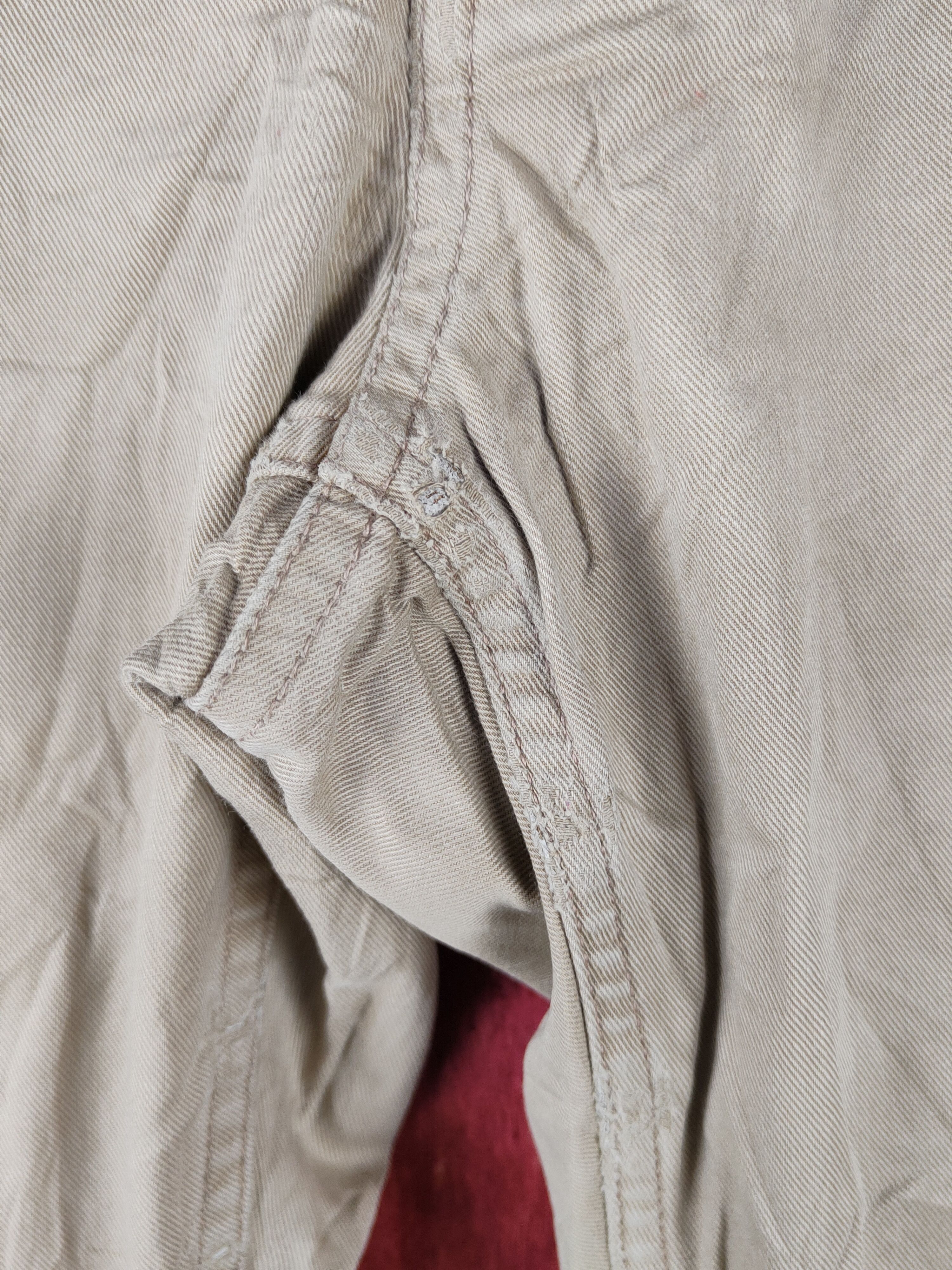 Japanese Brand Uniqlo Beige Multipocket Casual Pants #S1573 Size US 29 - 3 Thumbnail