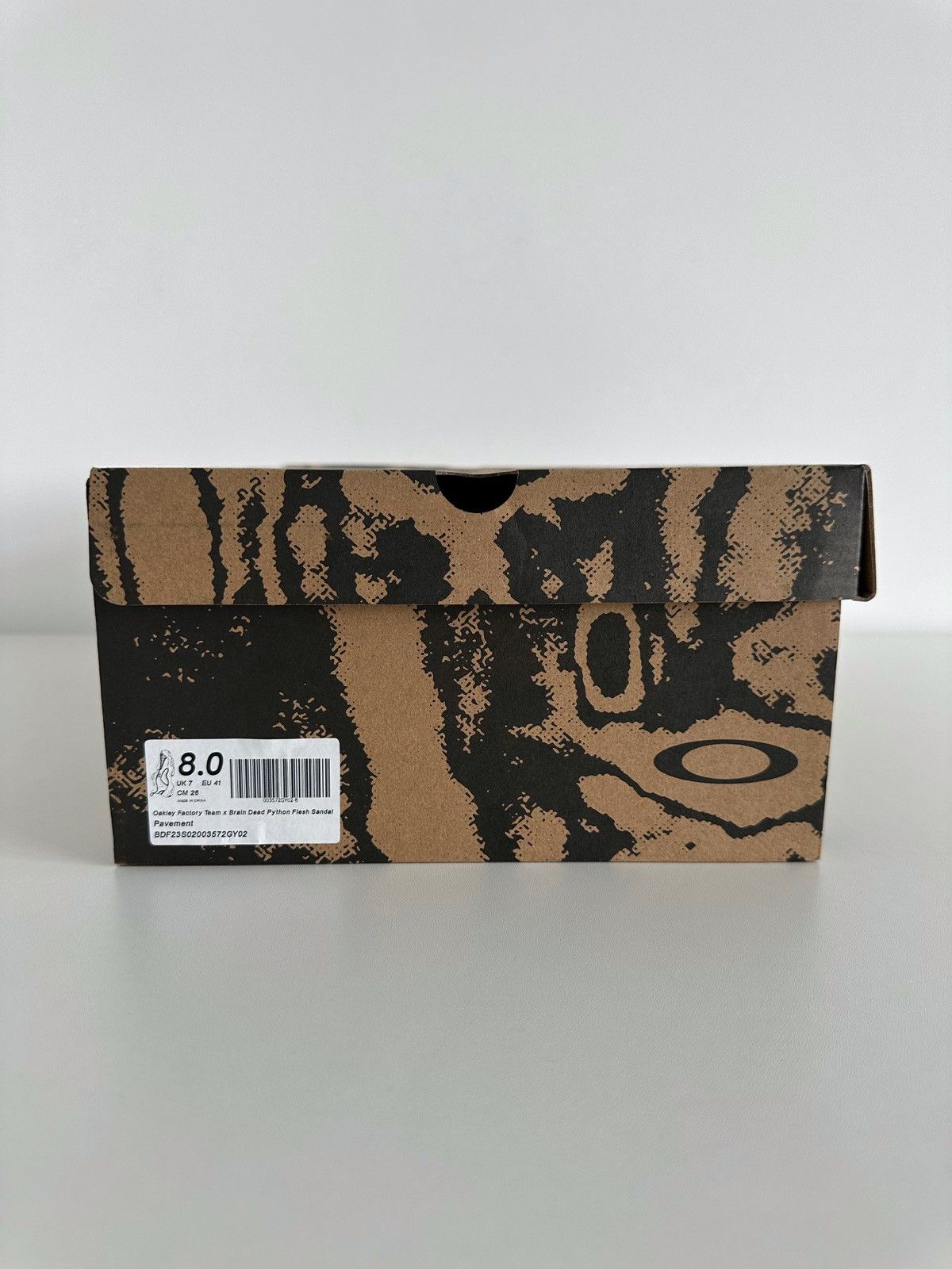 Brain Dead × Oakley Oakley Factory Team x Brain Dead Python Flesh Sandal Sneaker Size US 8 / EU 41 - 15 Thumbnail
