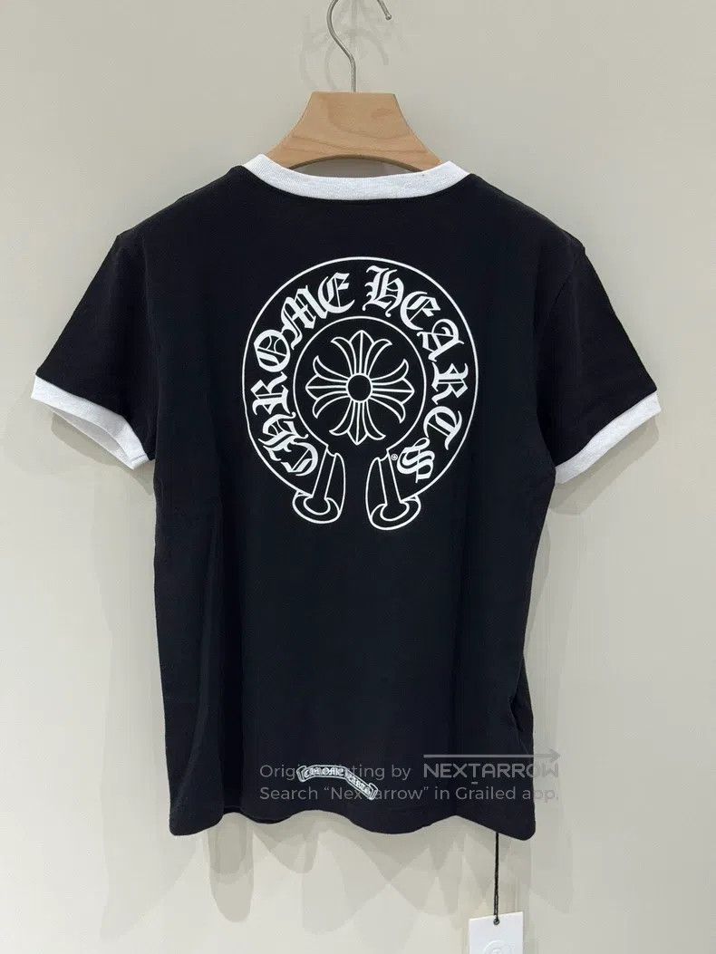 Chrome Hearts CHROME HEARTS Size M Black and white horseshoe cross short Size US M / EU 48-50 / 2 - 2 Thumbnail
