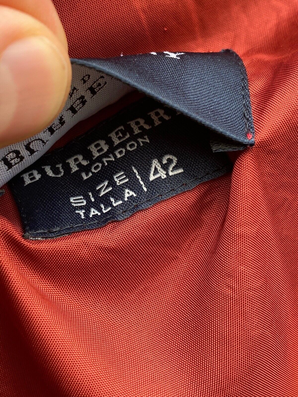 Burberry Burberry London Red Wool Ladies Blazer Size M / US 6-8 / IT 42-44 - 11 Thumbnail