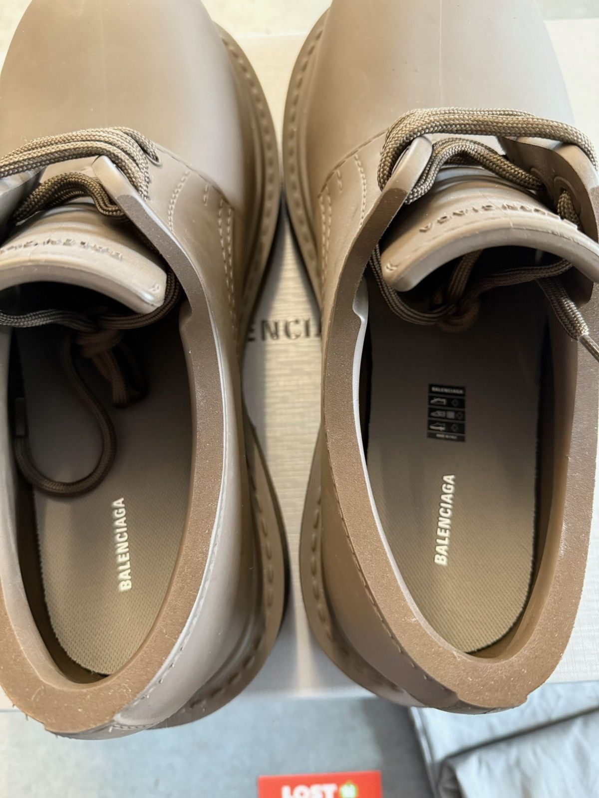 Balenciaga Balenciaga Steroid Derby Shoes Khaki Size US 9 / EU 42 - 5 Thumbnail