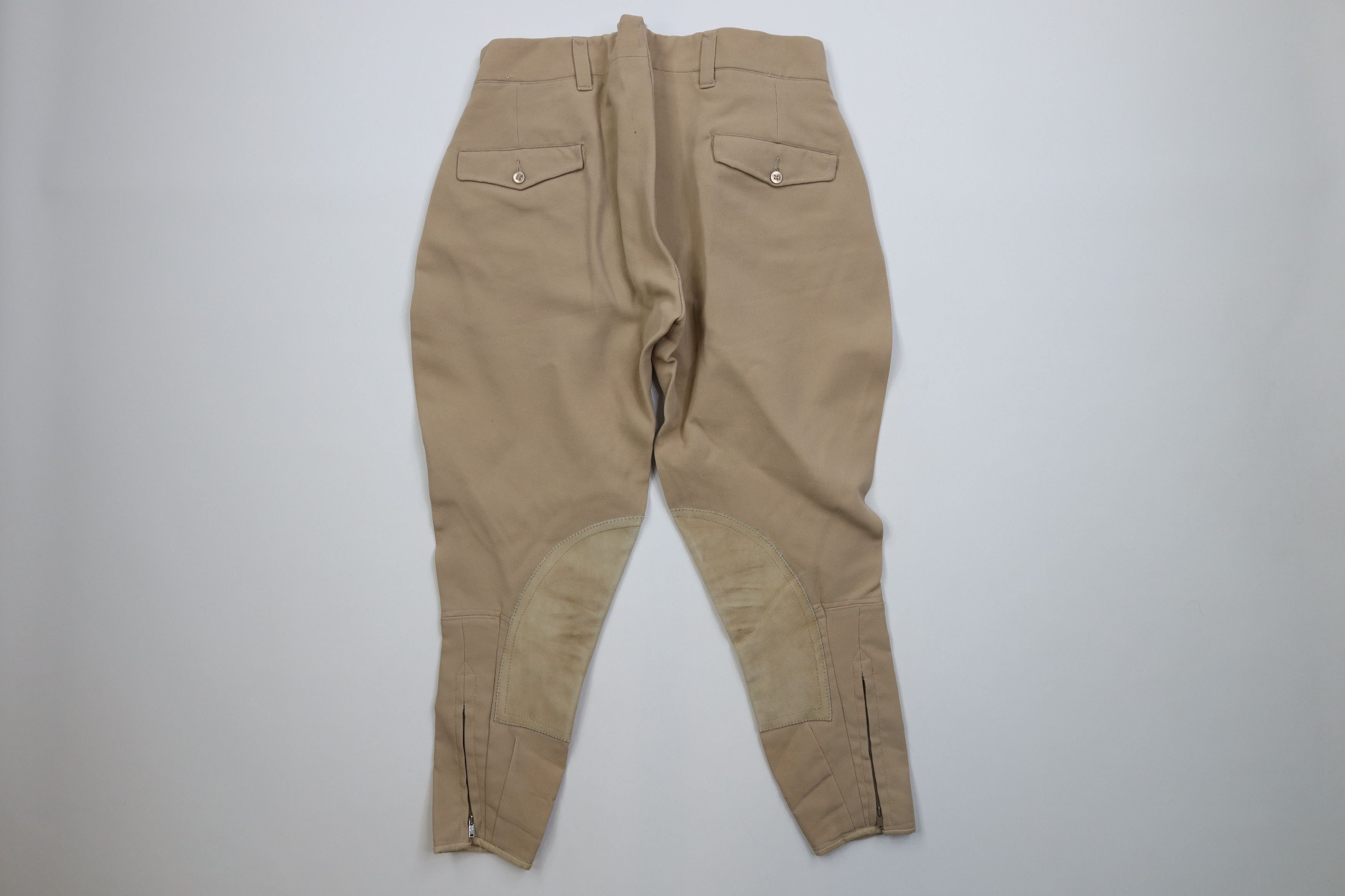 Vintage Vintage 50s Blend Suede Leather Horse Riding Pants Breeches Size US 30 / EU 46 - 11 Thumbnail