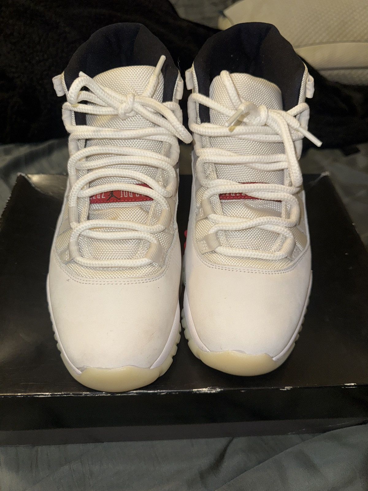 Jordan Brand Jordan 11 Retro Platinum Tint Size US 8.5 / EU 41-42 - 1 Thumbnail