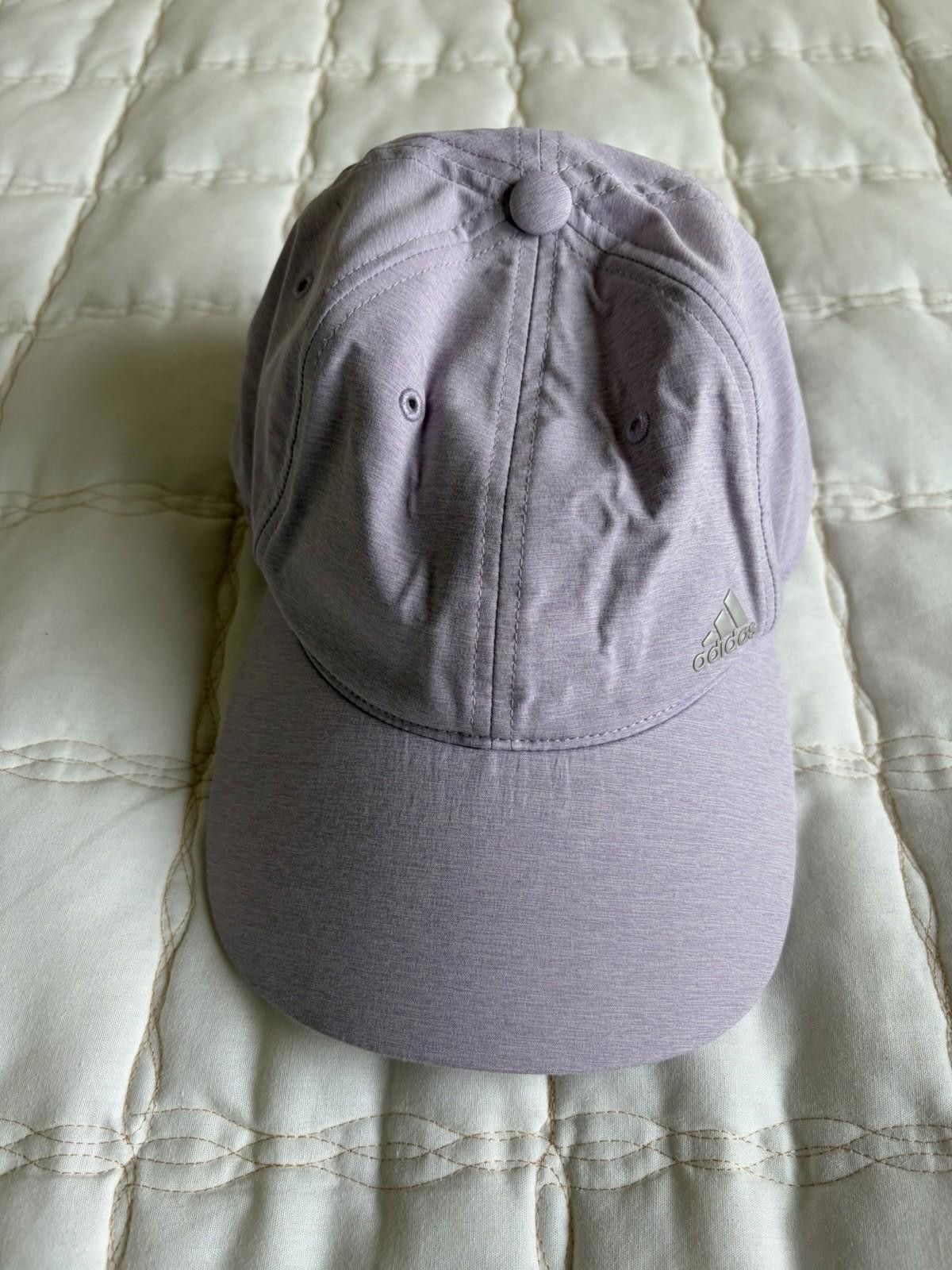Adidas Adidas Cap Womens Ladies OSFA Adjustable Lavender Purple Cap Size ONE SIZE - 2 Thumbnail