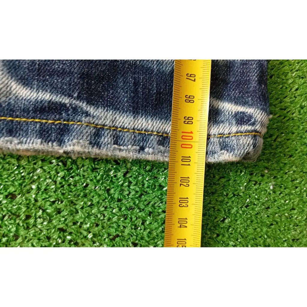 Other Jolina Vintage Embroidered Button Patch Jeans – Size 40 Size 31" - 9 Thumbnail