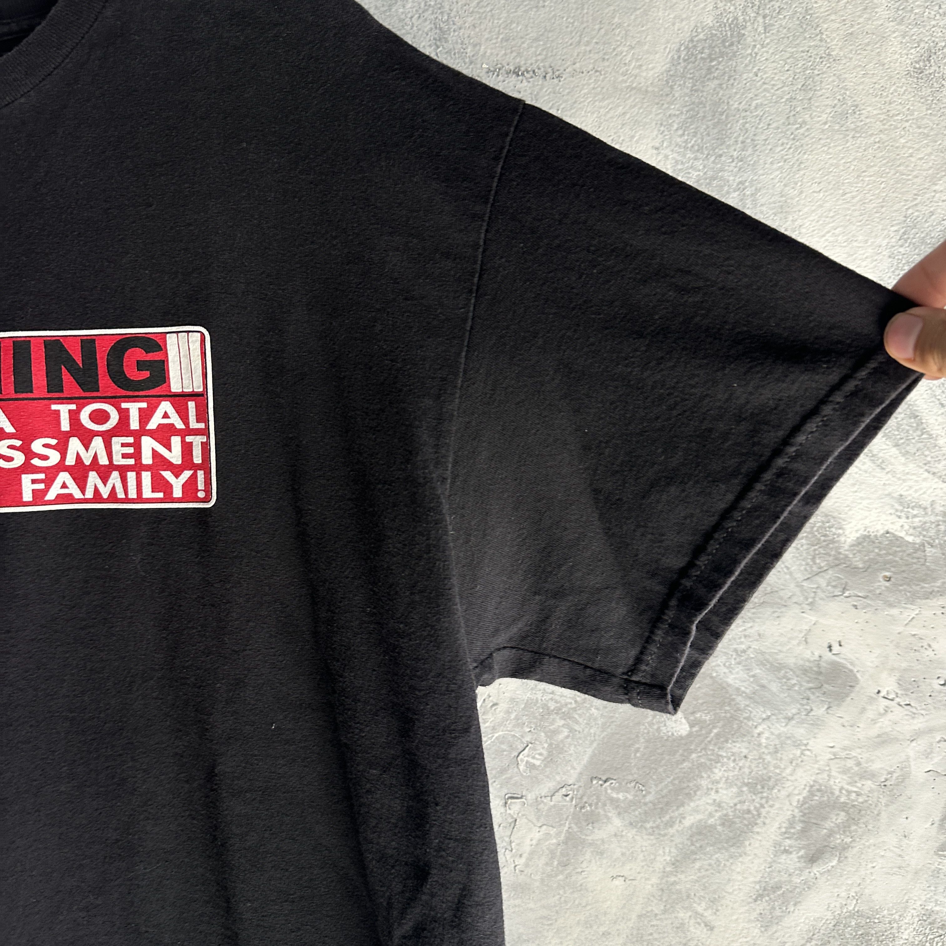 Other Vtg Y2K Quote T Shirt XL Black Embarrassment To Your Family Size US XL / EU 56 / 4 - 4 Thumbnail