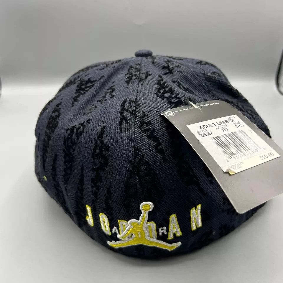Jordan Brand Air Jordan Hat Men 7 7/8 Cement Elephant Jumpman Fitted Cap Size ONE SIZE - 4 Thumbnail
