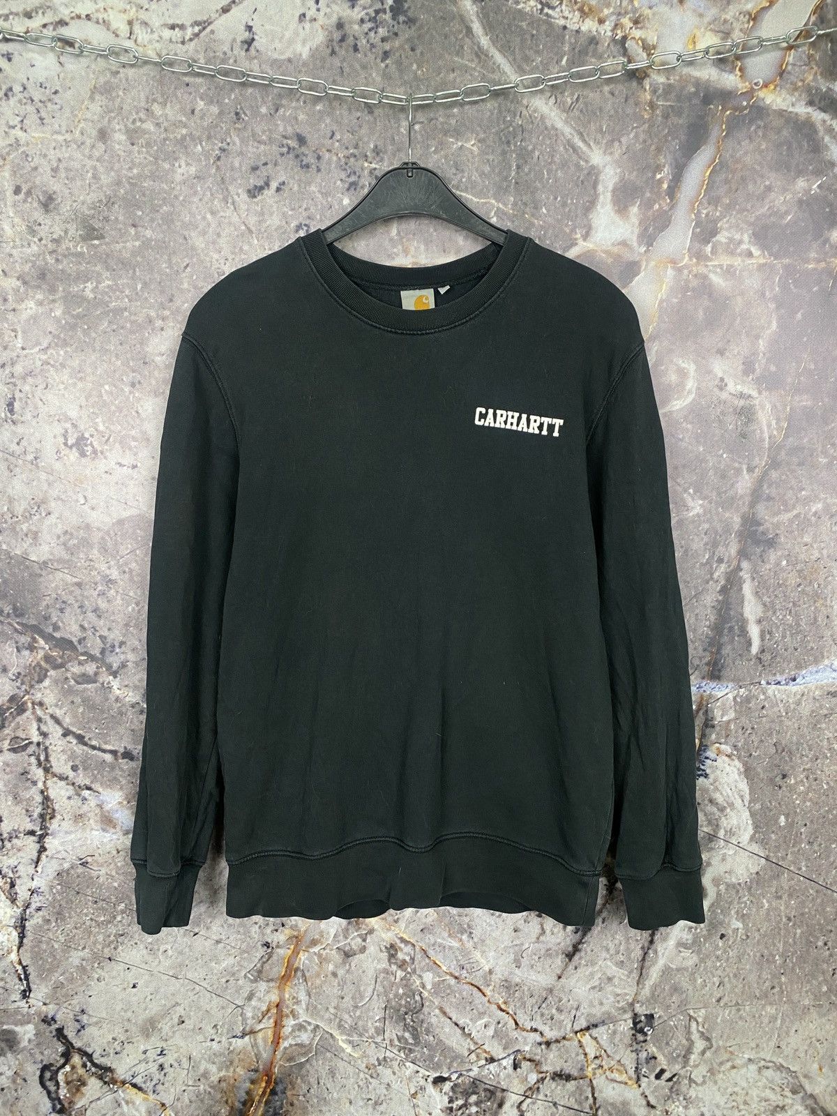 Carhartt × Carhartt Wip Men’s Carhartt Sweatshirt Vintage Streetwear Size Medium Size US M / EU 48-50 / 2 - 1 Thumbnail