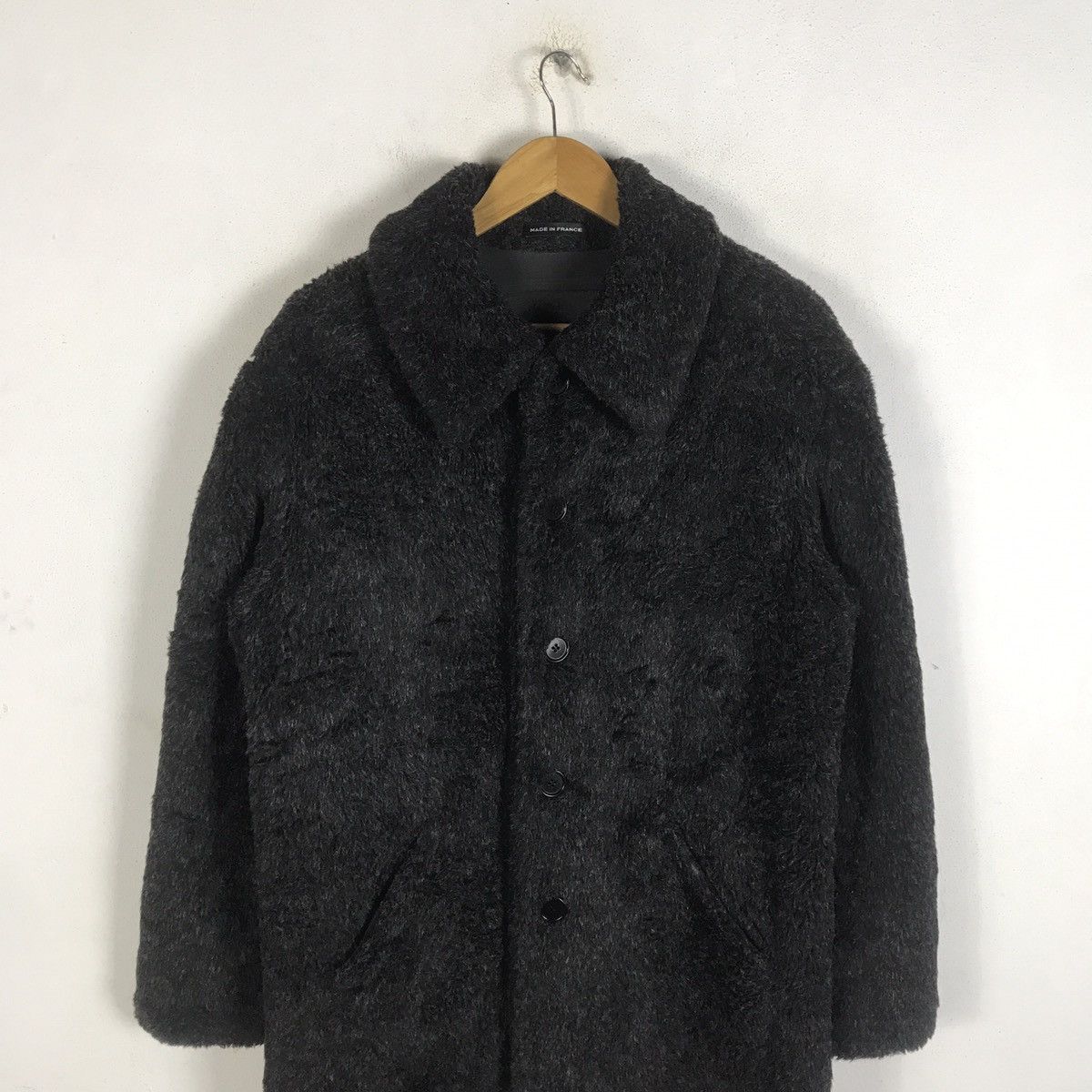 agnes b. 🔥Archive🔥Vintage 90s agnes b. Homme Faux Fur Shaggy Coat Size US M / EU 48-50 / 2 - 4 Thumbnail