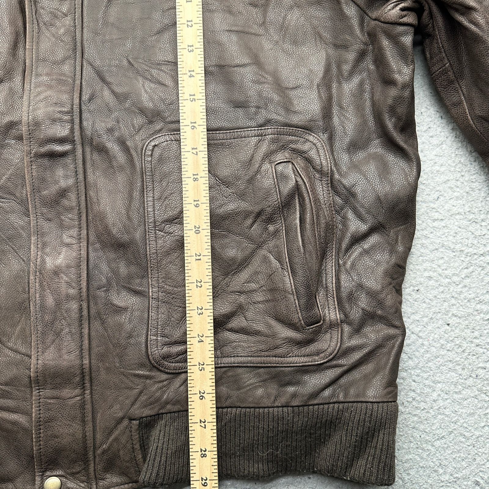 Cherokee Vintage Cherokee Leather Jacket Mens XXL Brown Quilted Size US XXL / EU 58 / 5 - 6 Thumbnail