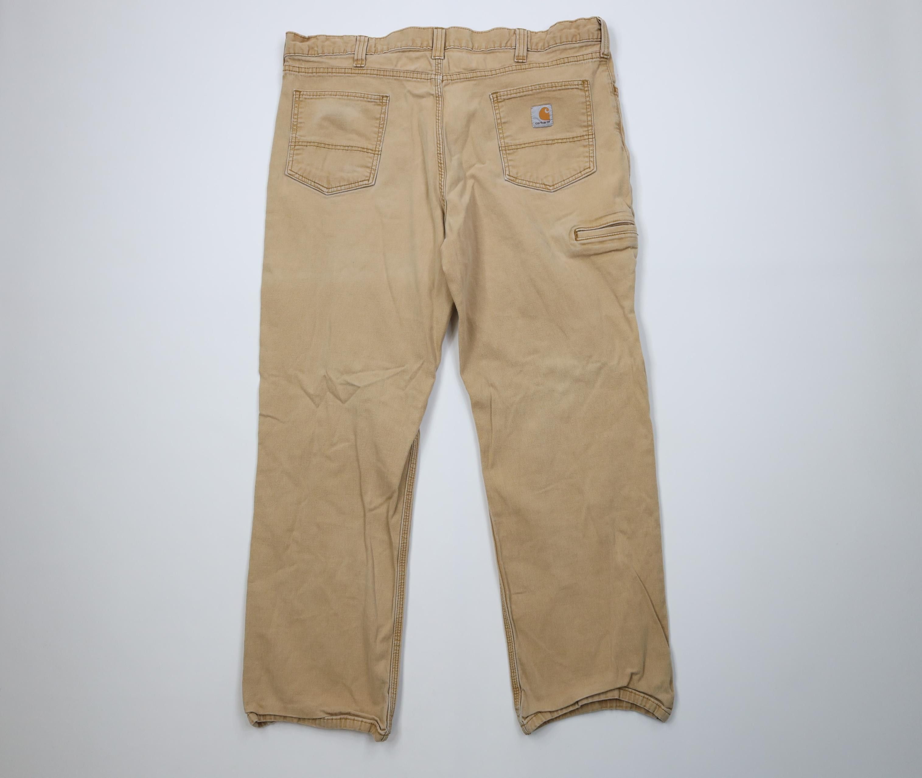 Carhartt Vintage Y2K Carhartt Fit Canvas Wide Leg Dungaree Pants Size US 42 / EU 58 - 8 Thumbnail
