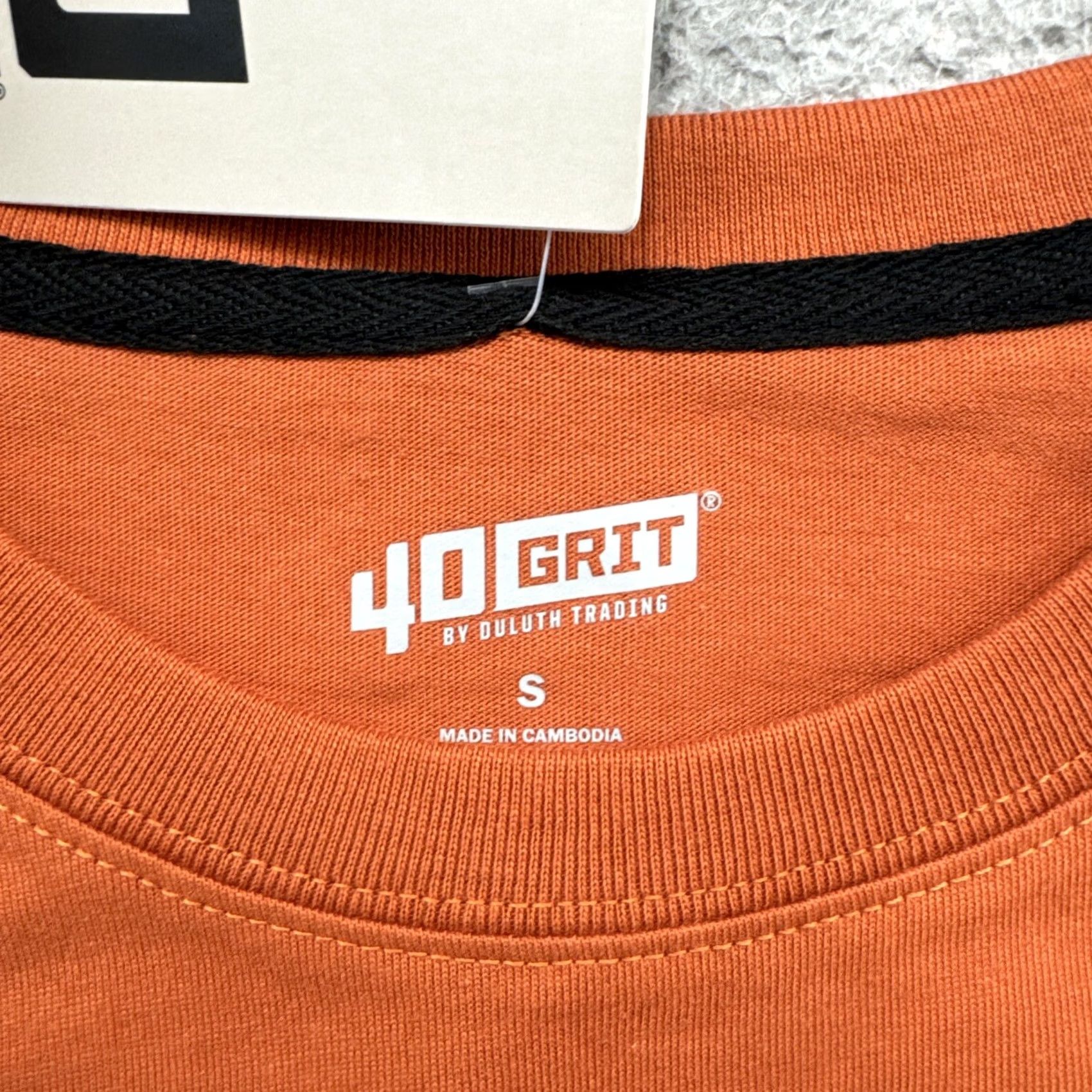 Vintage Duluth 40 Grit Orange Long Sleeve Shirt Men’s Size Small NEW Size US S / EU 44-46 / 1 - 3 Thumbnail