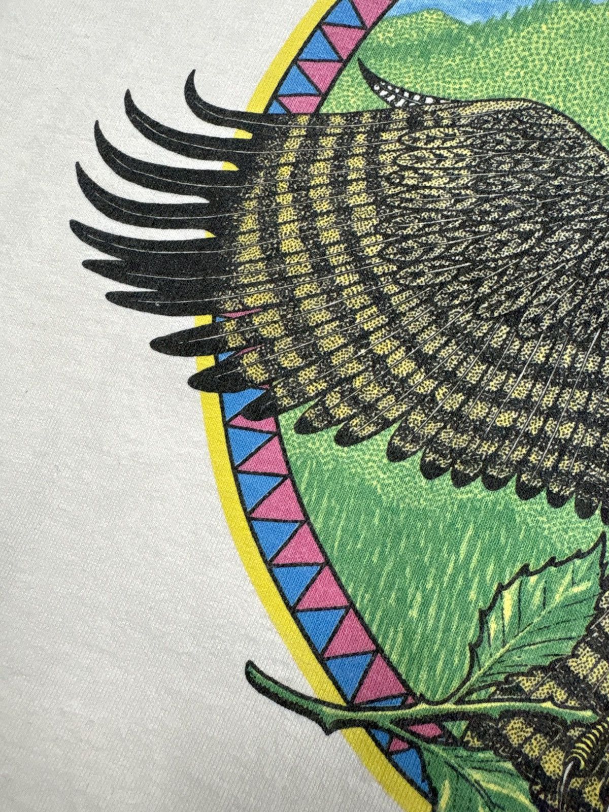 Band Tees Vintage 1984 Grateful Dead Eagle David Lundquist 90s T-Shirt Size US XL / EU 56 / 4 - 13 Thumbnail
