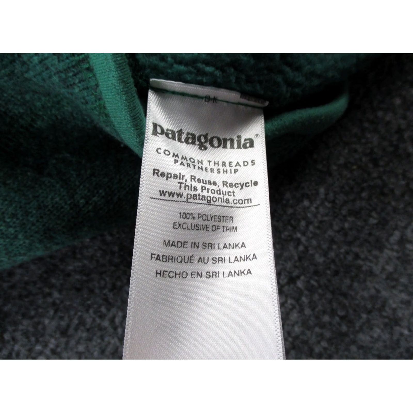Patagonia Patagonia Vest Shirt Womens S Green Fleece Hiking Outdoor Better Sweater Zip Pockets Wind-Resistant Casual 90s? Size S / US 4 / IT 40 - 6 Thumbnail