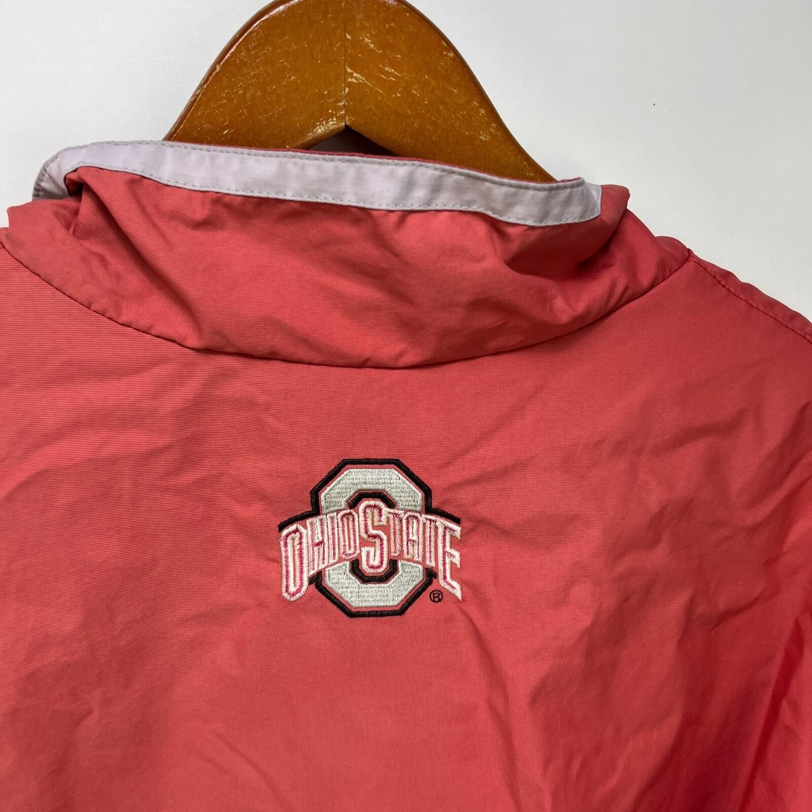 Nike Vintage Nike Ohio State Buckeyes Full Zip Track Jacket XL Size ONE SIZE - 8 Thumbnail