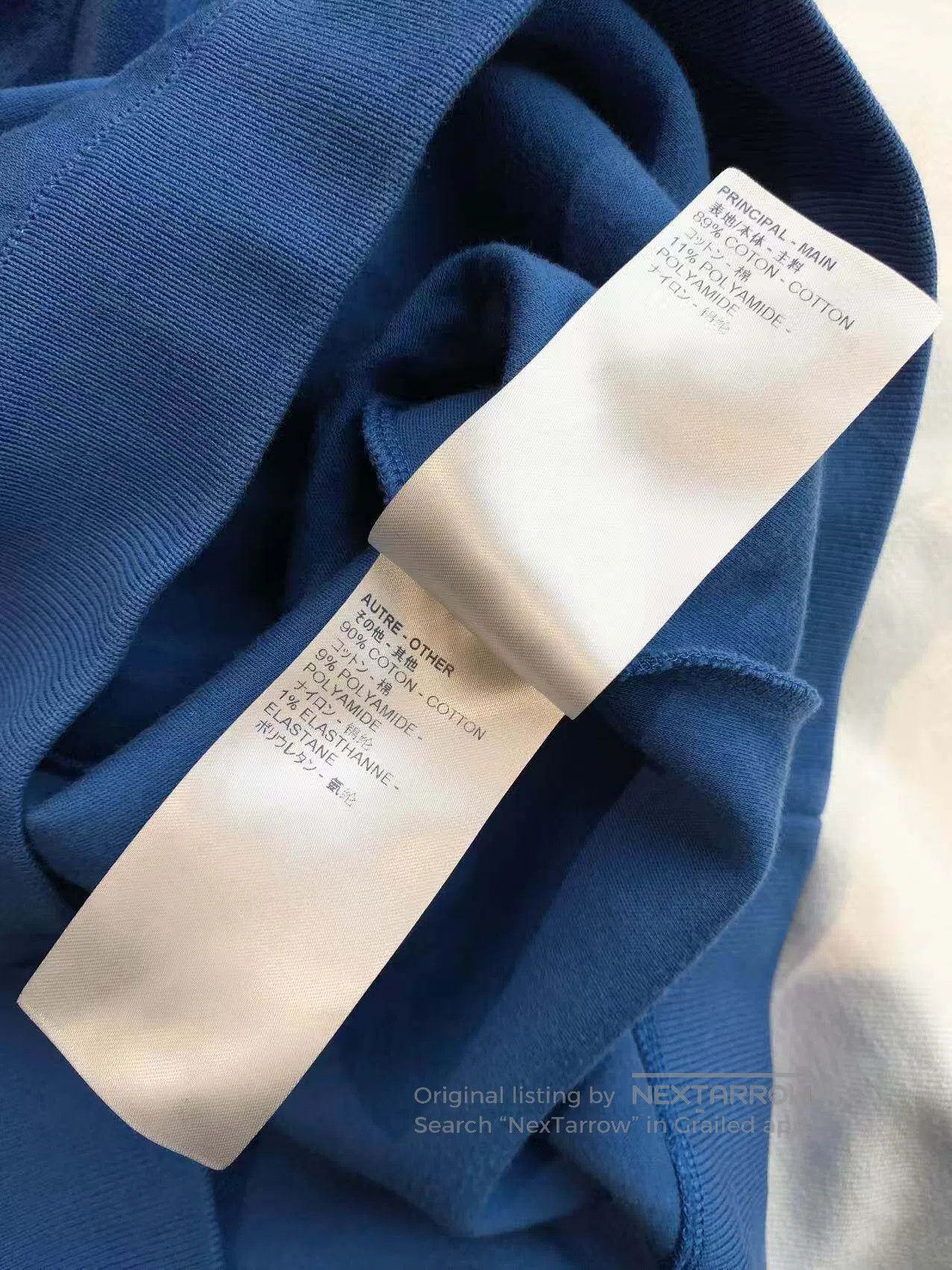 Louis Vuitton Louis Vuitton logo letter-print cotton crewneck long-sleev Size M / US 6-8 / IT 42-44 - 6 Thumbnail