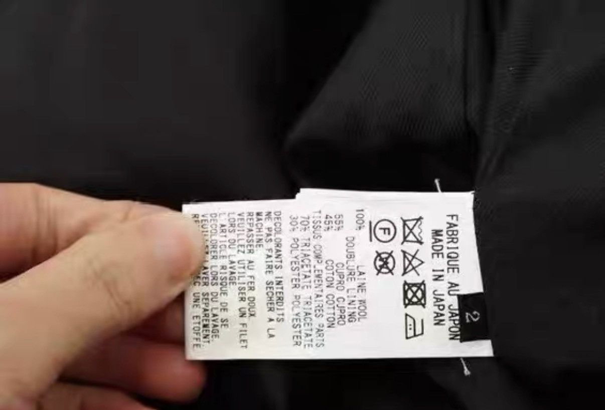 Yohji Yamamoto Yohji Yamamoto Y's Paneled Chester Wool Coat Size US S / EU 44-46 / 1 - 8 Thumbnail
