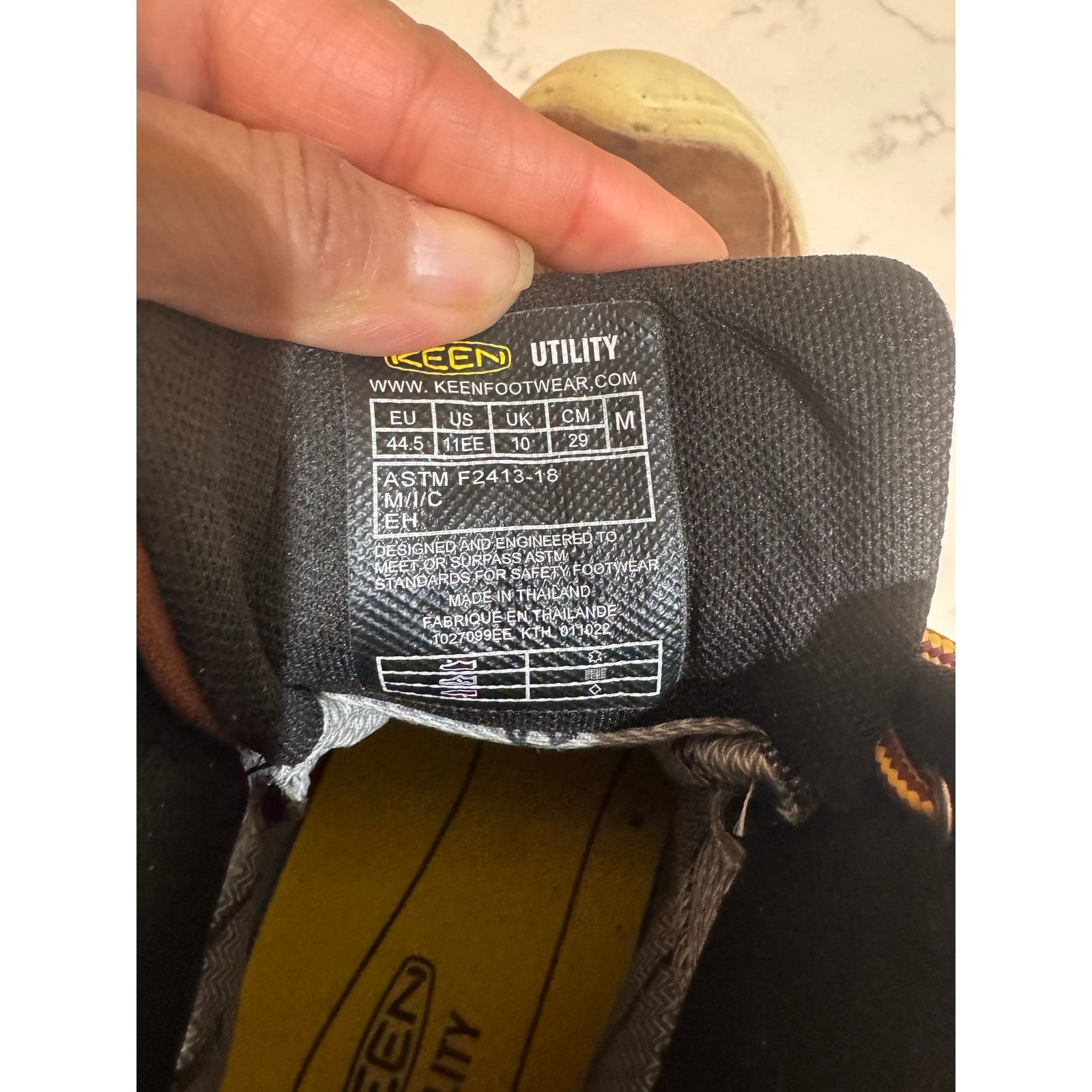 KEEN KEEN Utility Fort Wayne 6" Waterproof leather Boots size 12 Size US 12 / EU 45 - 9 Thumbnail