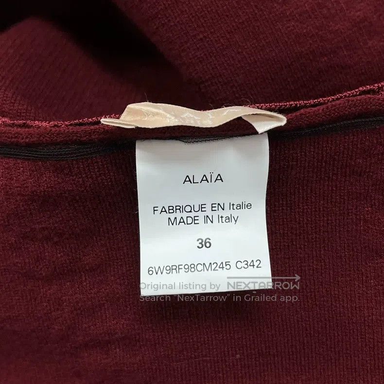 Alaia Alaia Red Dress Size XS / US 0-2 / IT 36-38 - 8 Thumbnail