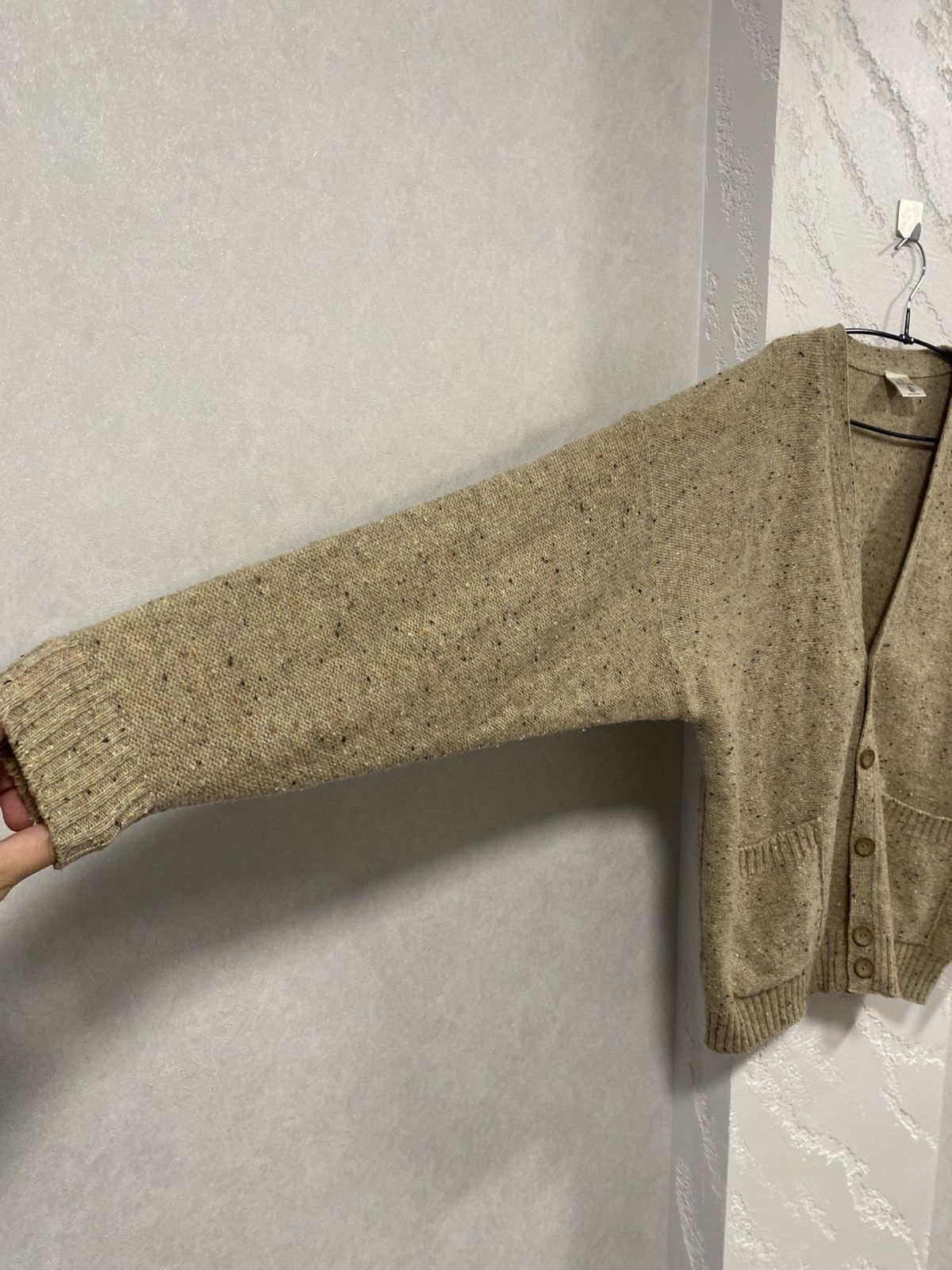 Burton Burtons Vintage Pure New Shetland Wool Oversized Cardigan M Size US M / EU 48-50 / 2 - 4 Thumbnail
