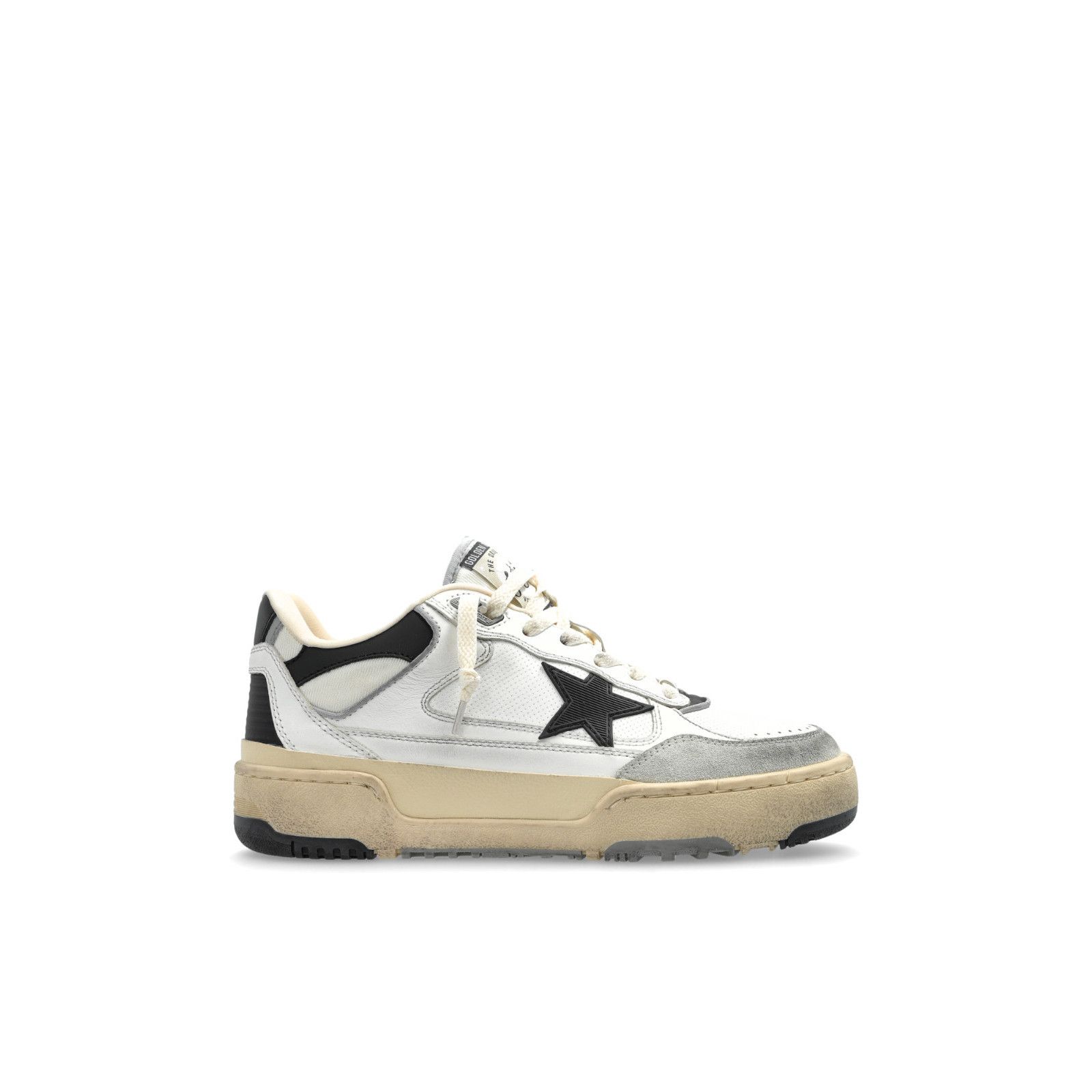 GOLDEN GOOSE Forty2 Women's White/Black Sneakers New (Women'